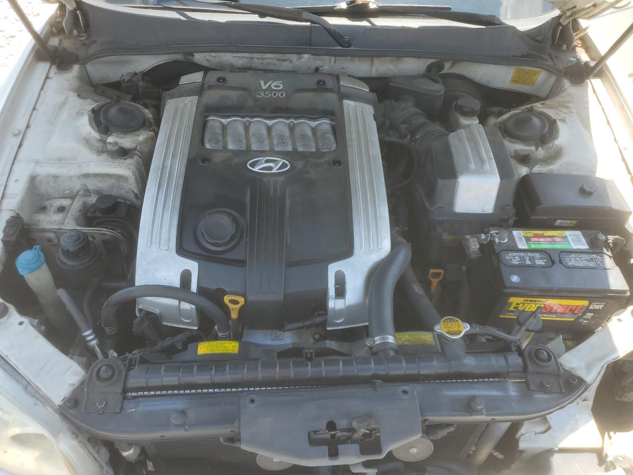2005 Hyundai Xg 350 White vin: KMHFU45E25A424903