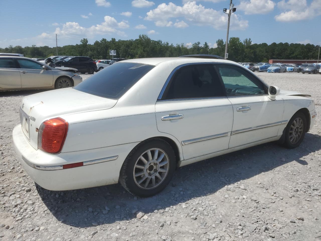 2005 Hyundai Xg 350 White vin: KMHFU45E25A424903