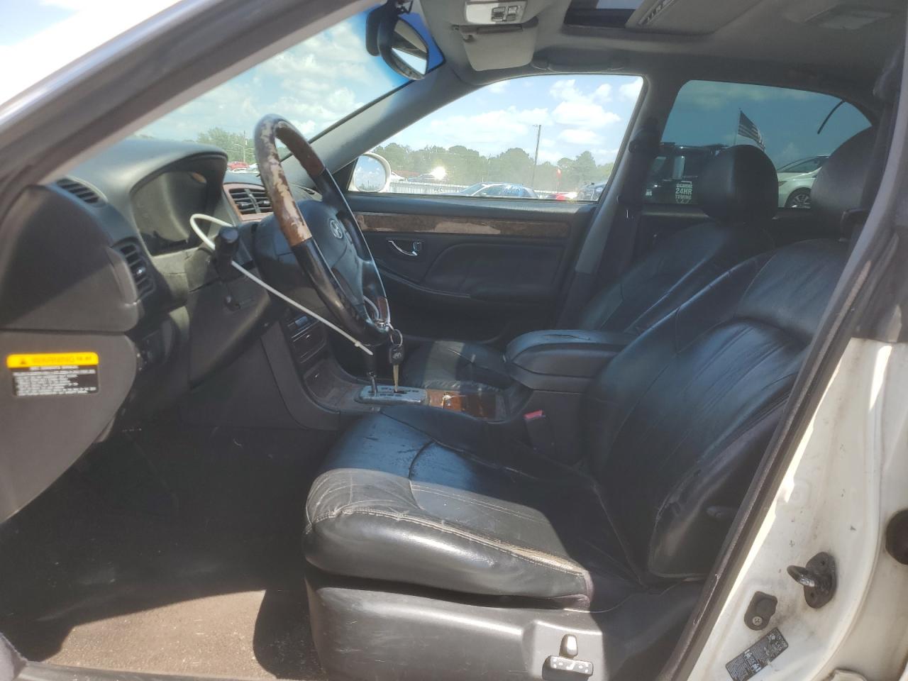 2005 Hyundai Xg 350 White vin: KMHFU45E25A424903