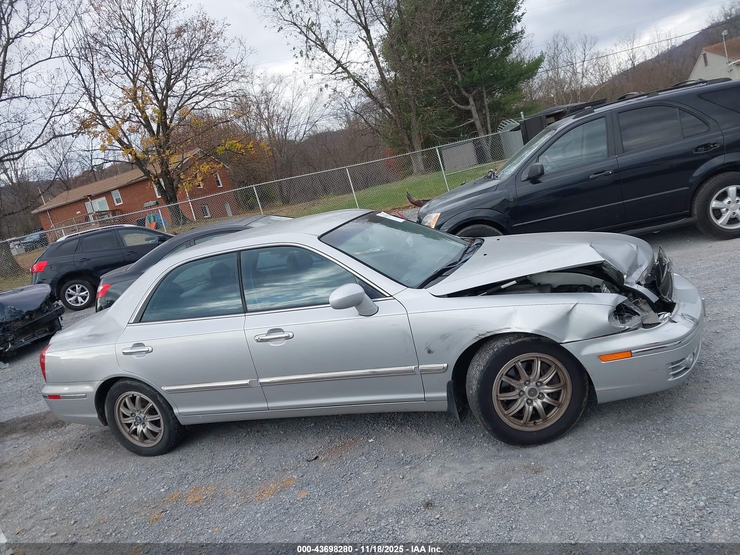 2004 Hyundai Xg350 L Silver vin: KMHFU45E34A272869