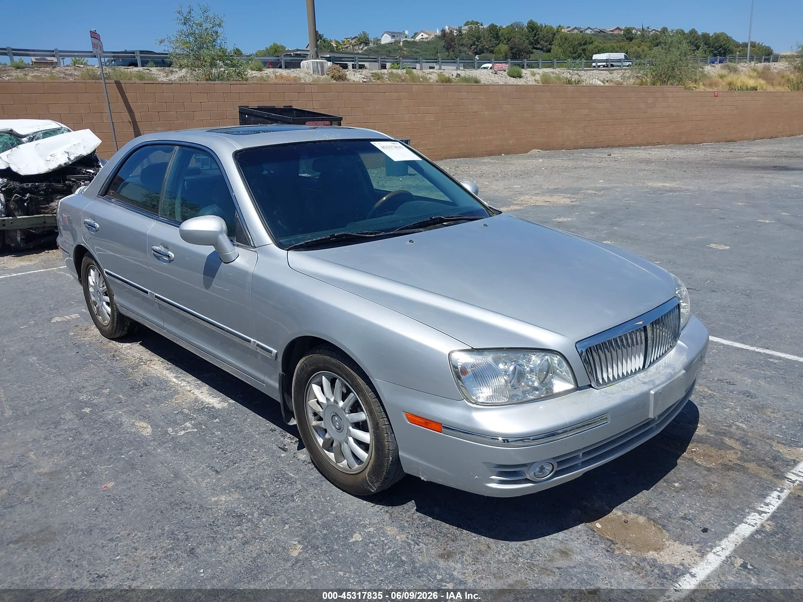 2004 Hyundai Xg350 L Silver vin: KMHFU45E34A327997