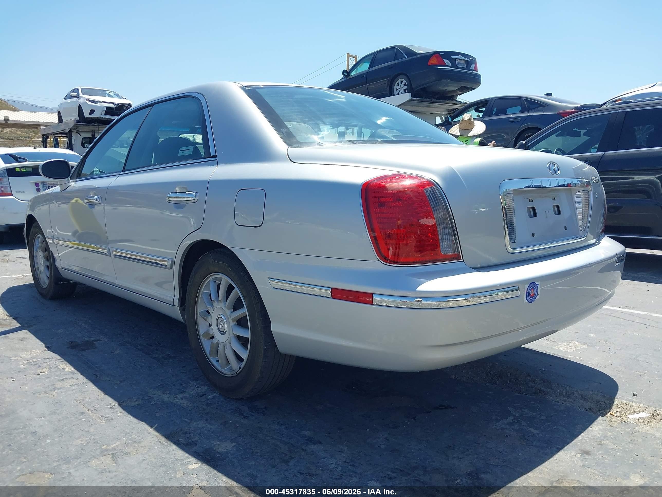 2004 Hyundai Xg350 L Silver vin: KMHFU45E34A327997