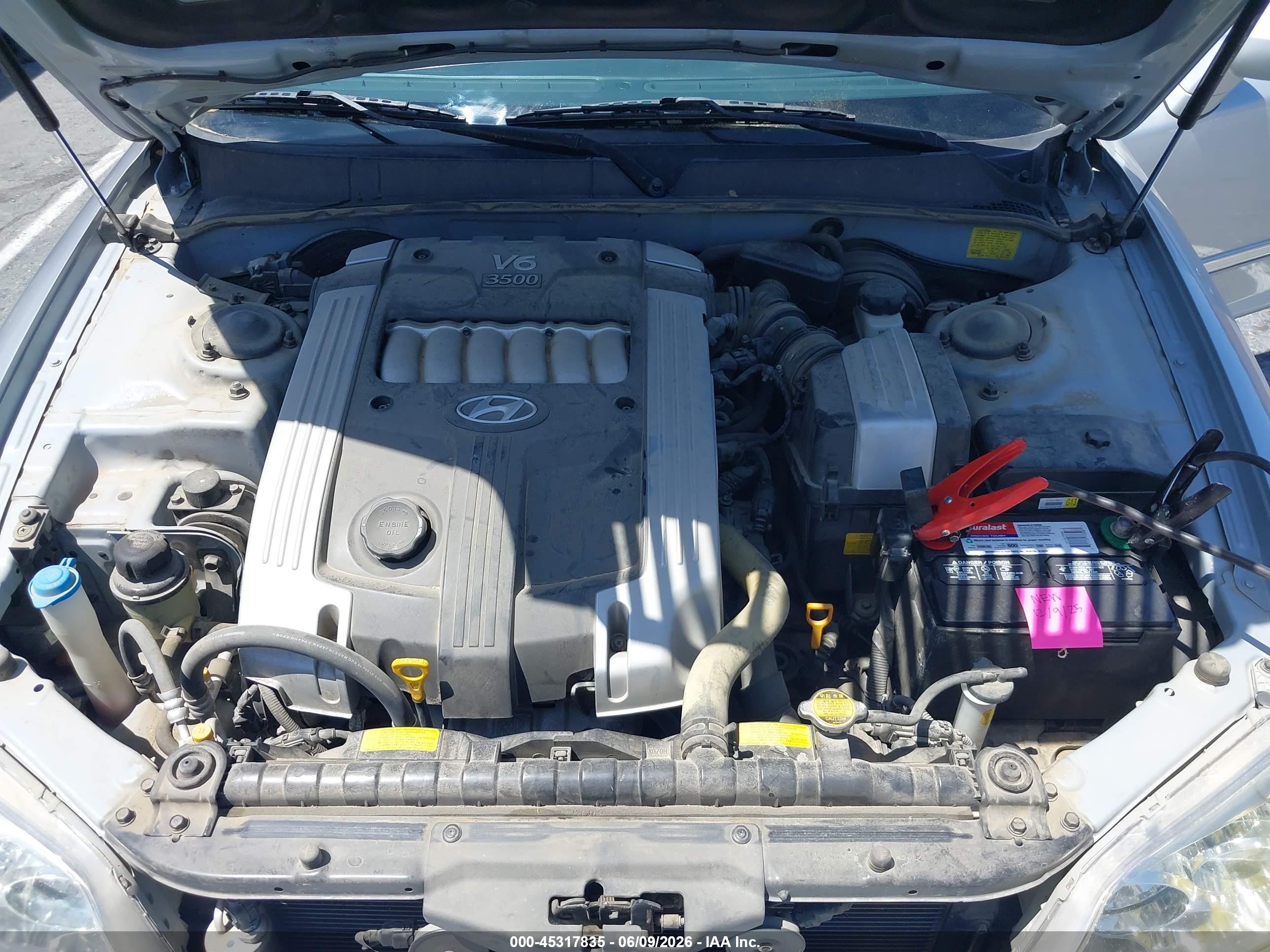 2004 Hyundai Xg350 L Silver vin: KMHFU45E34A327997