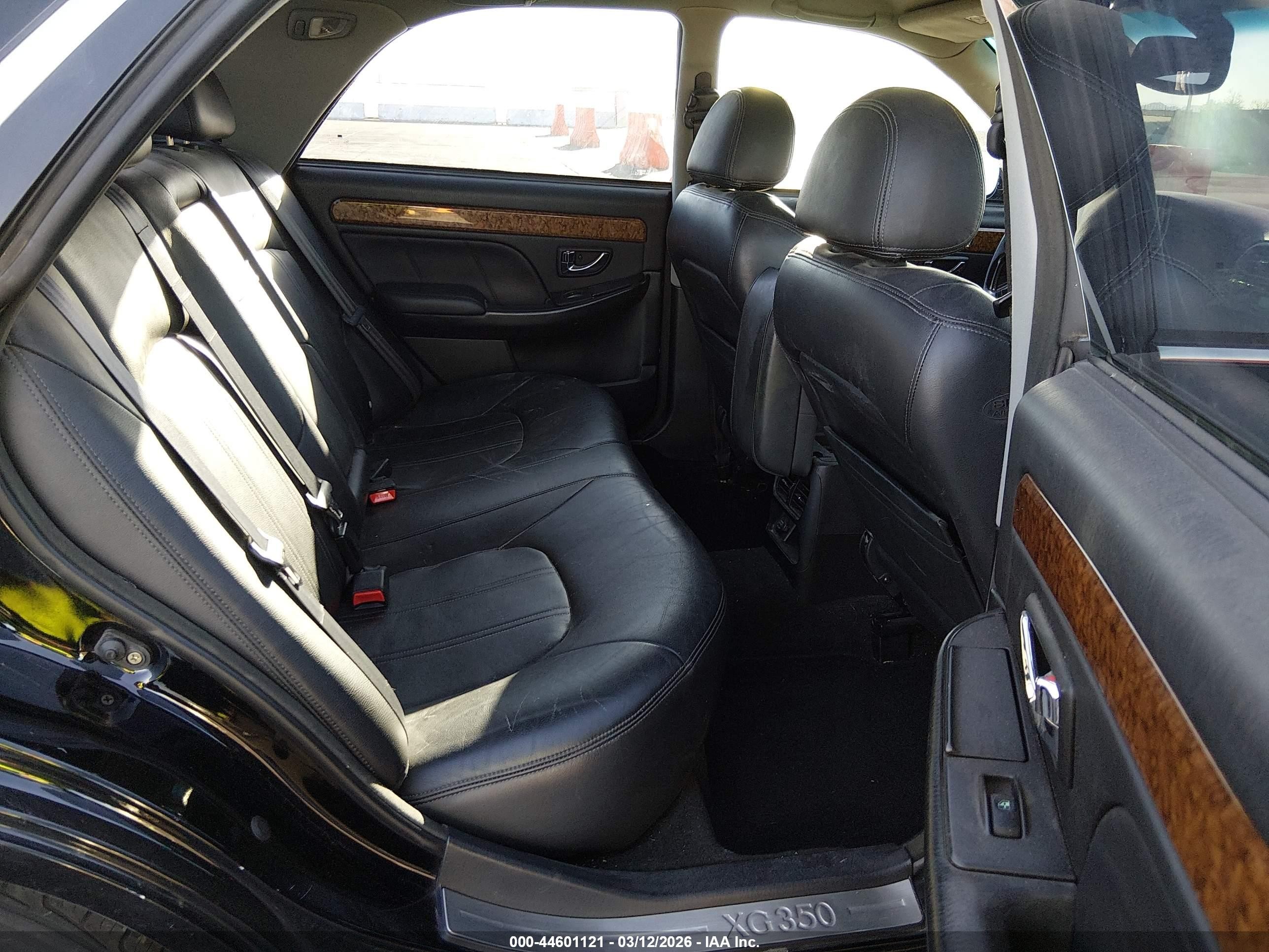 2005 Hyundai Xg350 L Black vin: KMHFU45E35A391894