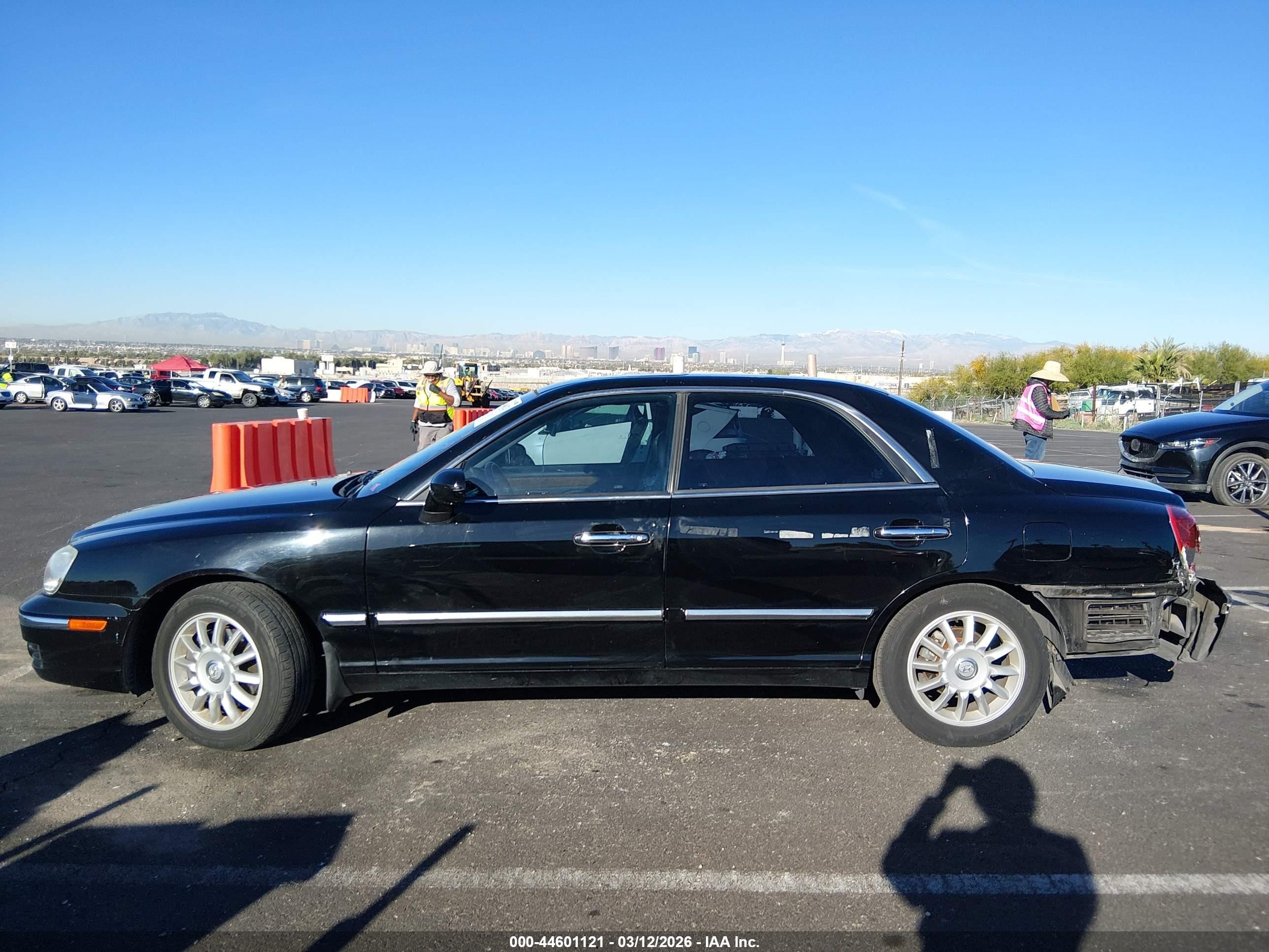 2005 Hyundai Xg350 L Black vin: KMHFU45E35A391894