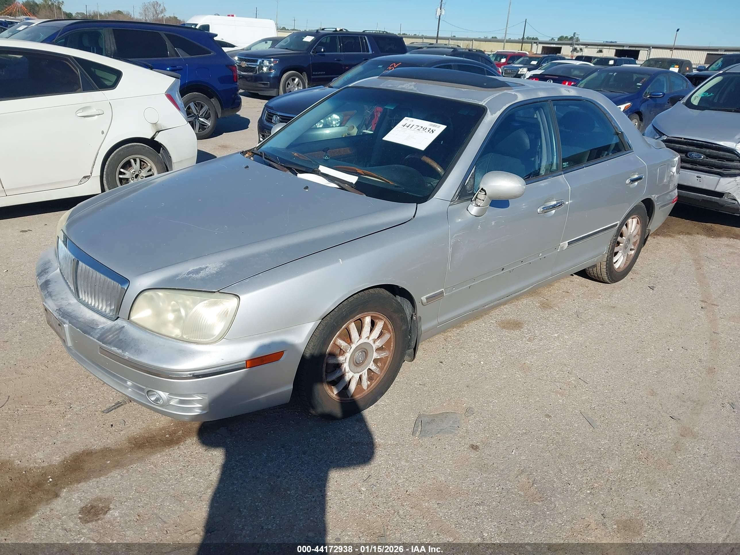 2005 Hyundai Xg350 L Серебряный vin: KMHFU45E35A408564