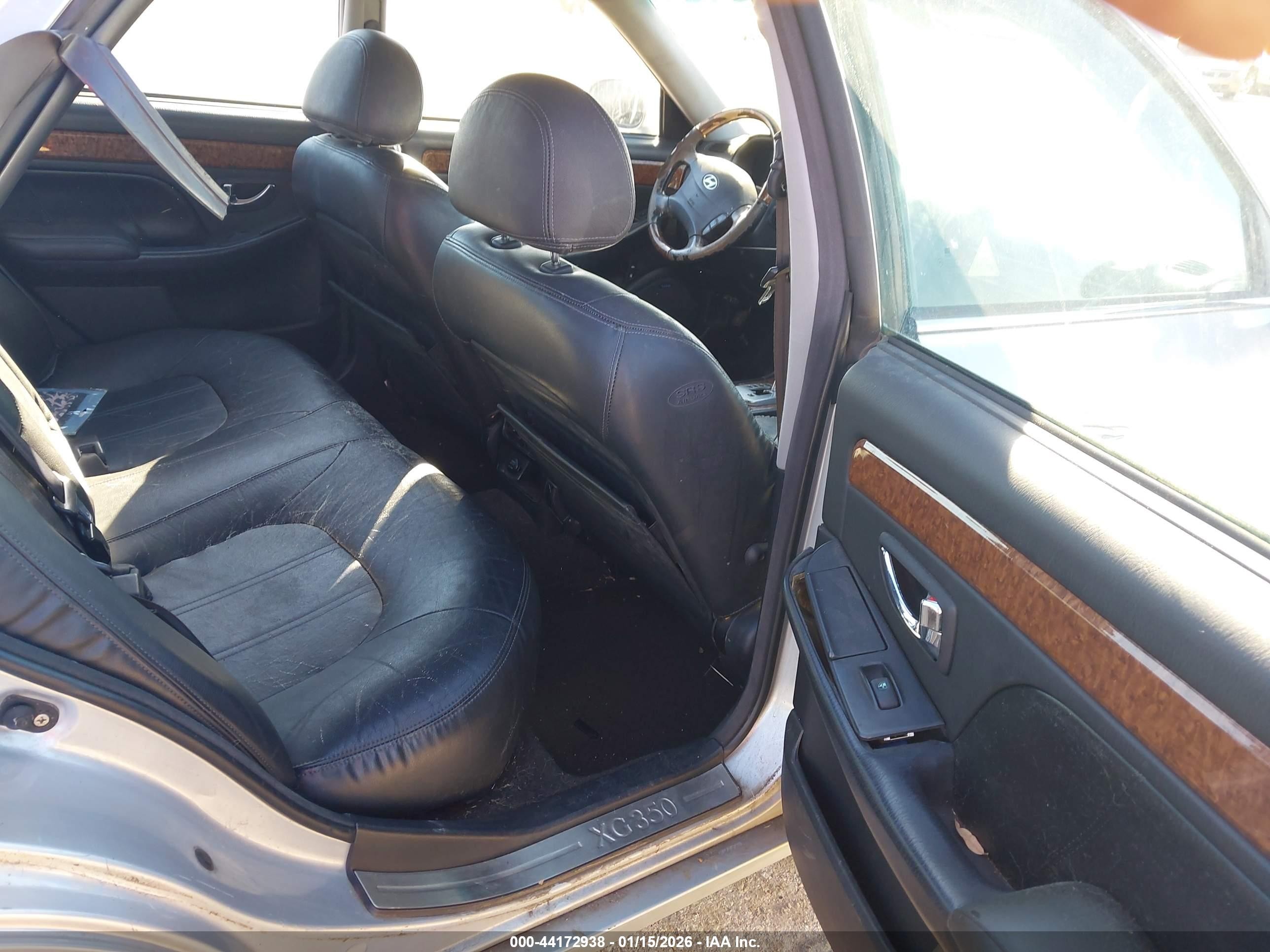 2005 Hyundai Xg350 L Серебряный vin: KMHFU45E35A408564