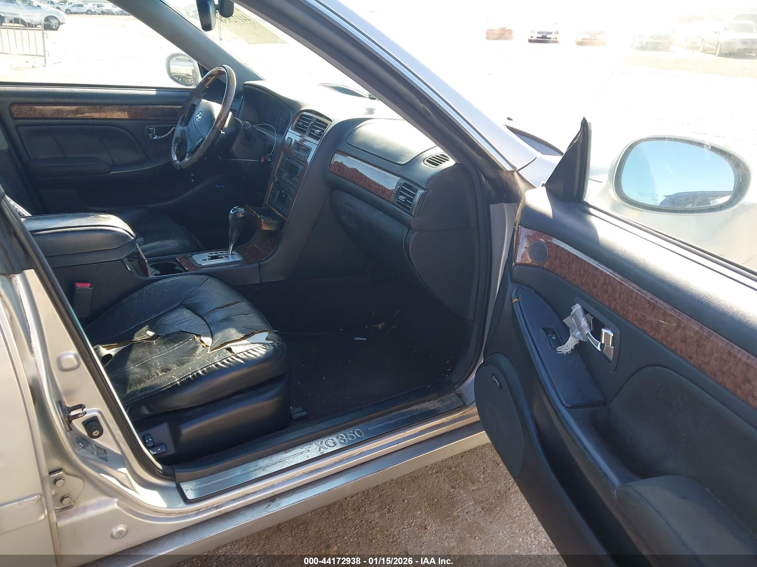 2005 Hyundai Xg350 L Серебряный vin: KMHFU45E35A408564