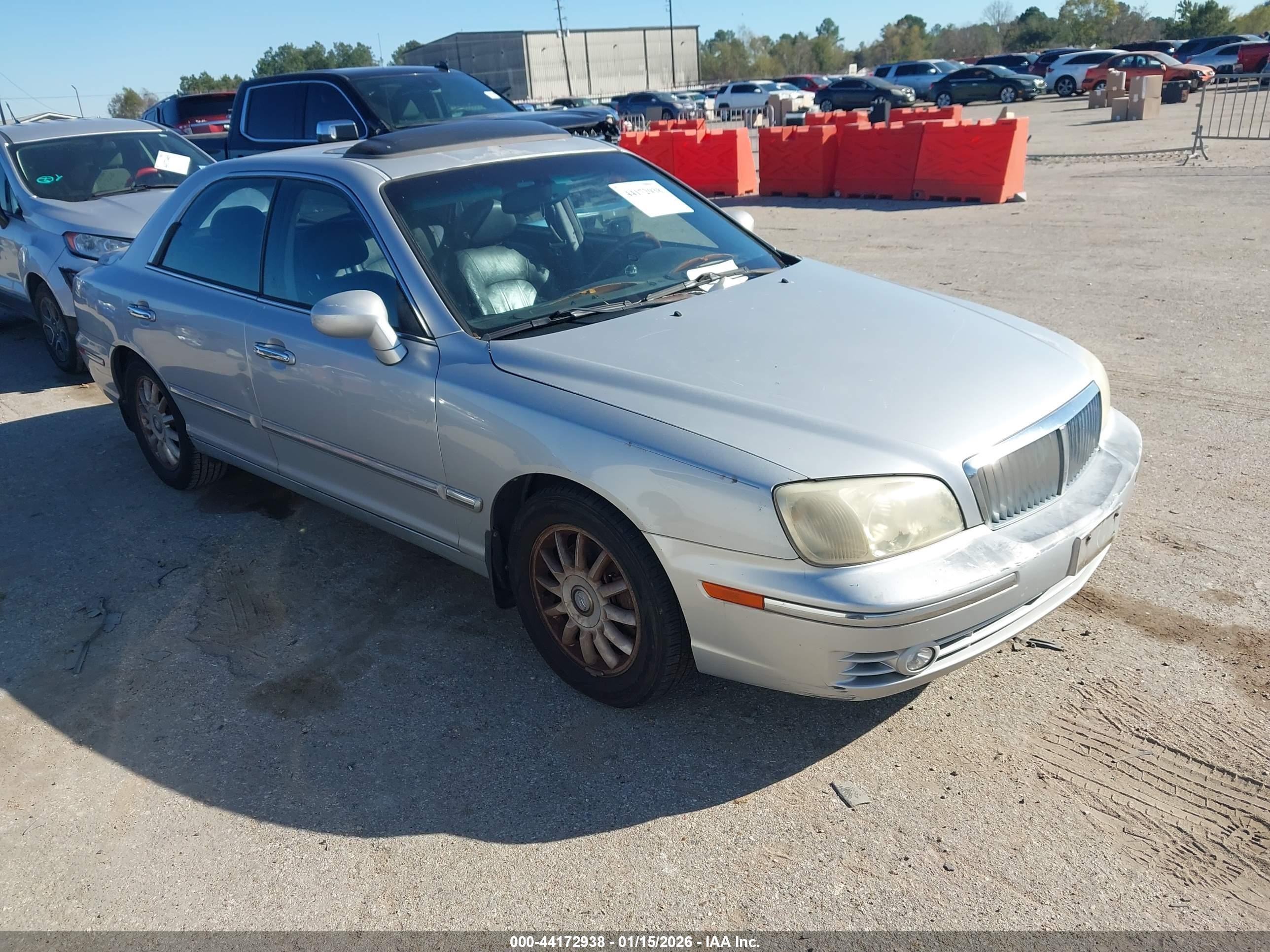 2005 Hyundai Xg350 L Silver vin: KMHFU45E35A408564