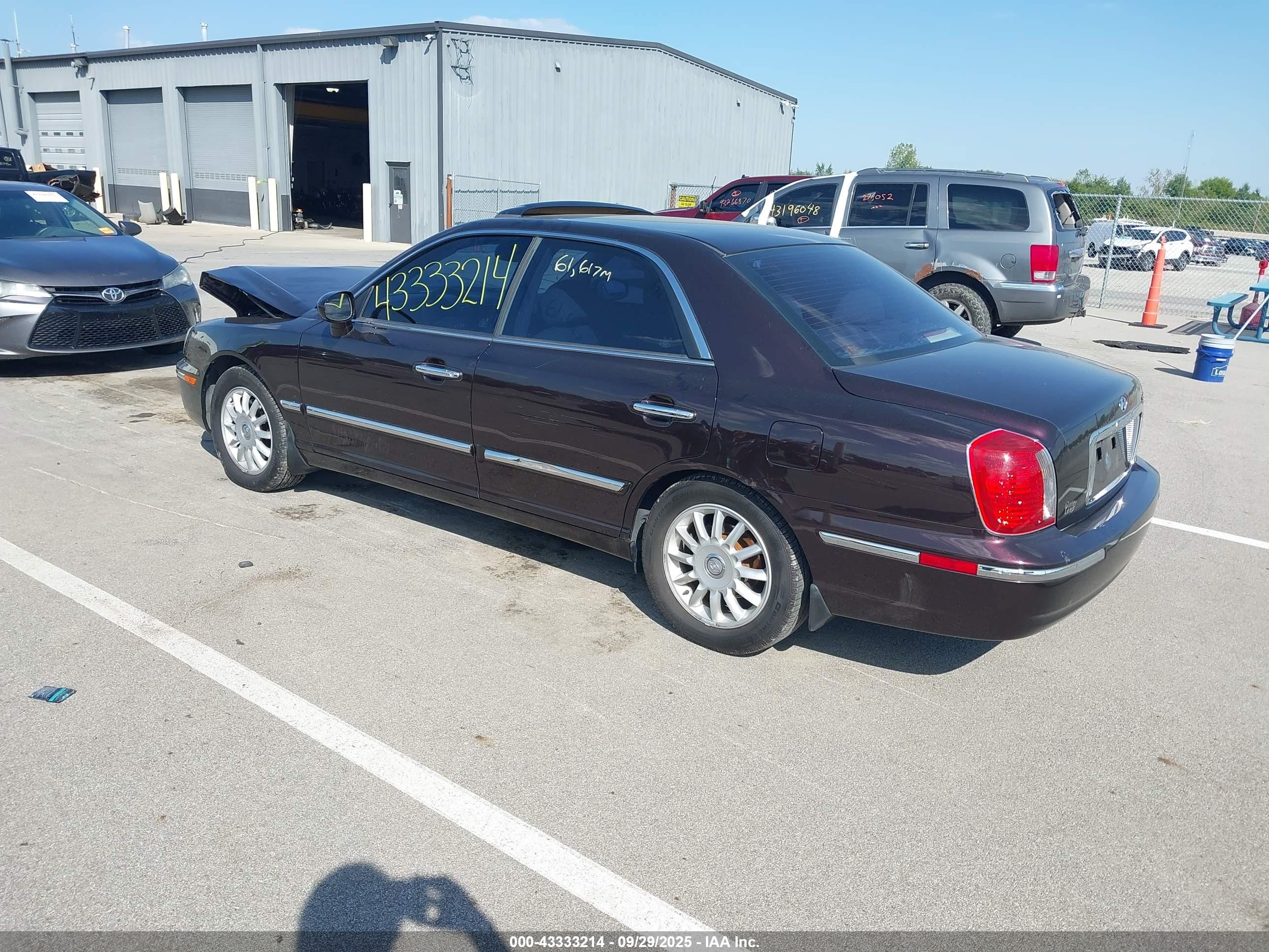 2005 Hyundai Xg350 L Бордовый vin: KMHFU45E35A416406