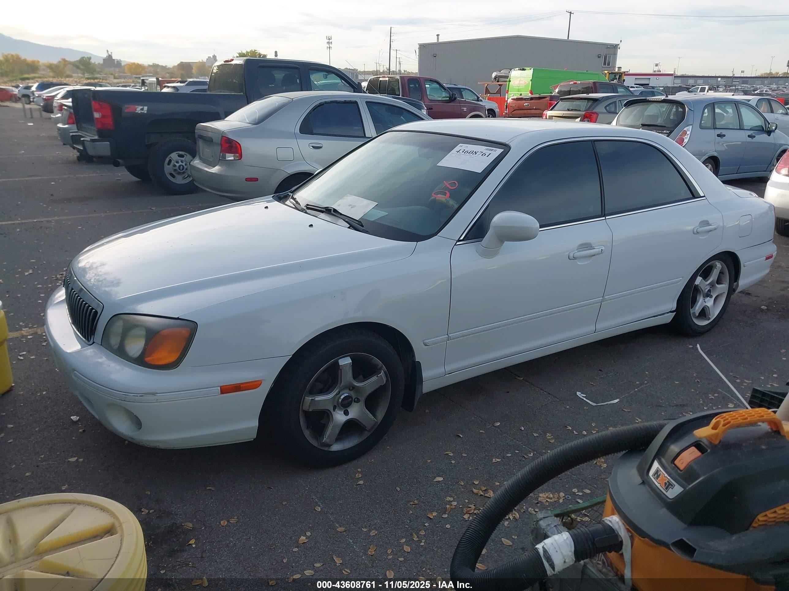 2002 Hyundai Xg350 L White vin: KMHFU45E42A231664