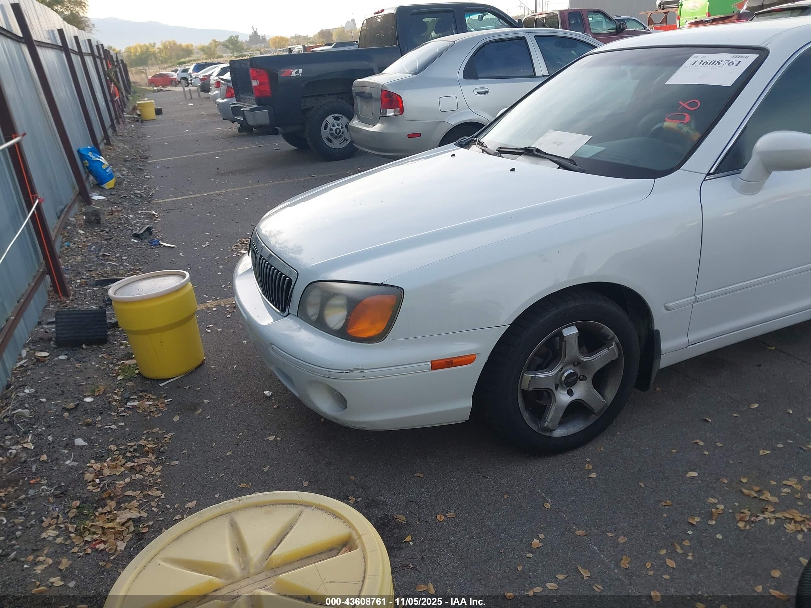 2002 Hyundai Xg350 L White vin: KMHFU45E42A231664