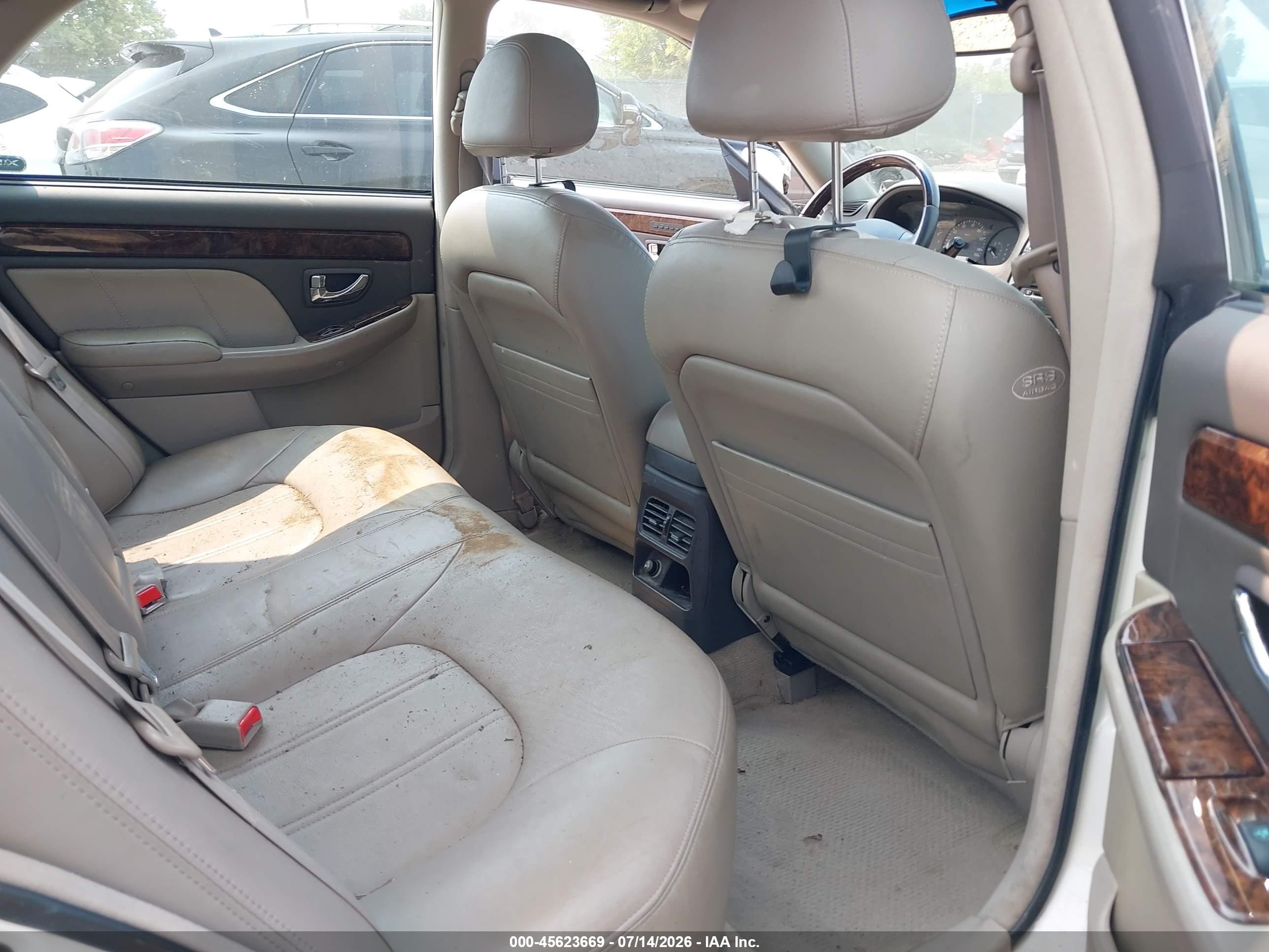 2003 Hyundai Xg350 L White vin: KMHFU45E43A242536