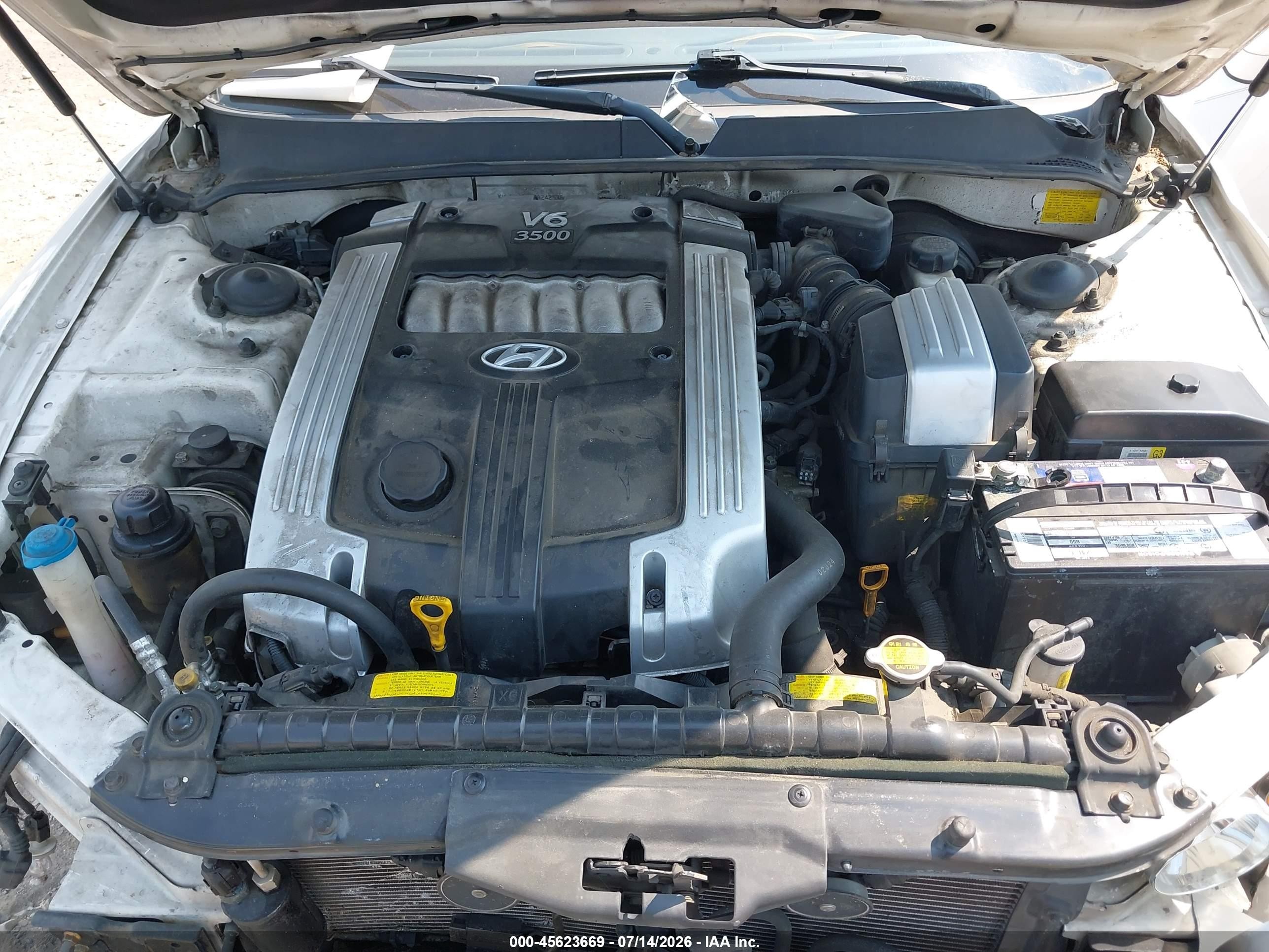 2003 Hyundai Xg350 L White vin: KMHFU45E43A242536