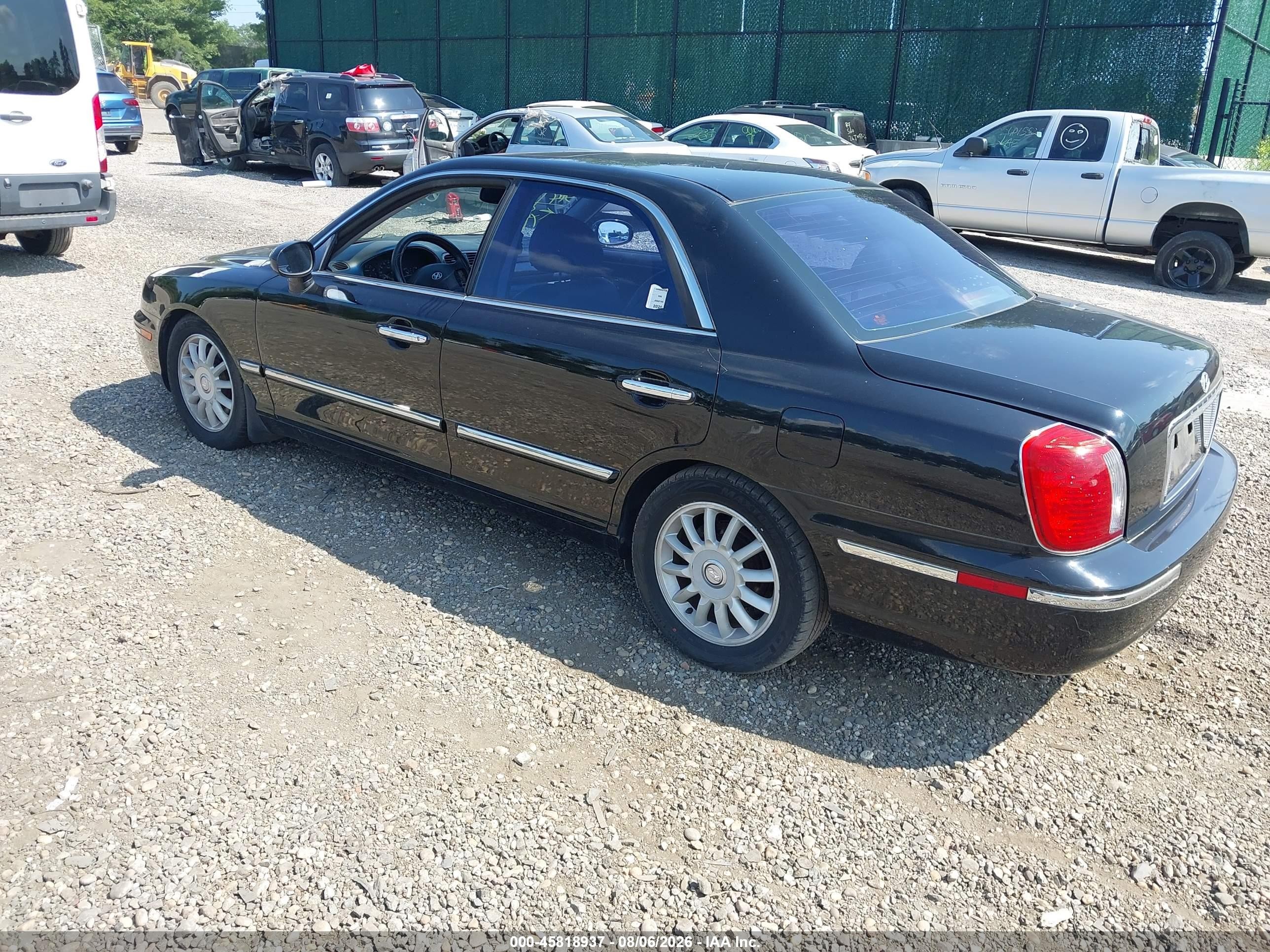 2004 Hyundai Xg350 L Black vin: KMHFU45E44A363794