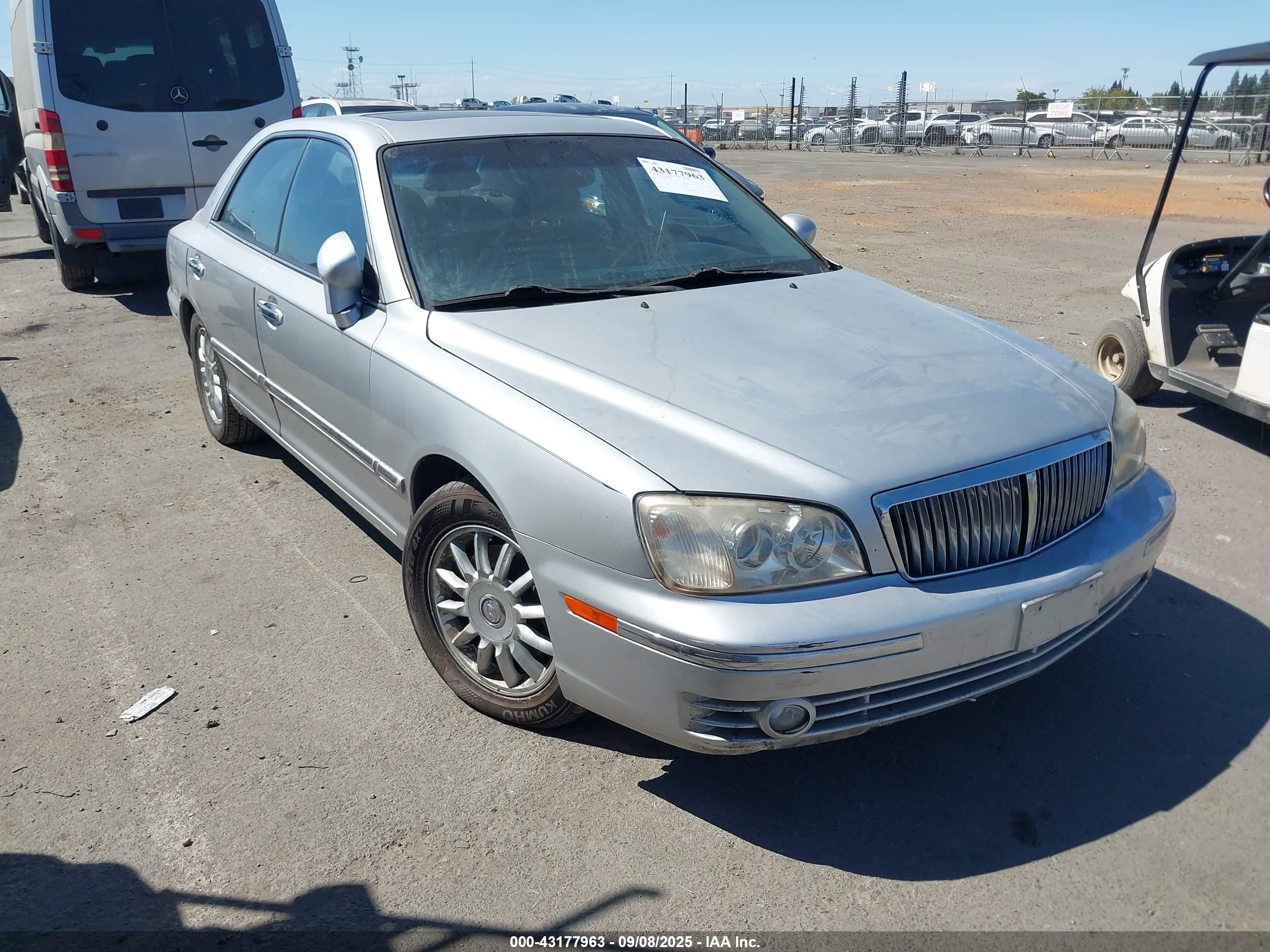 2005 Hyundai Xg350 L Silver vin: KMHFU45E45A381973