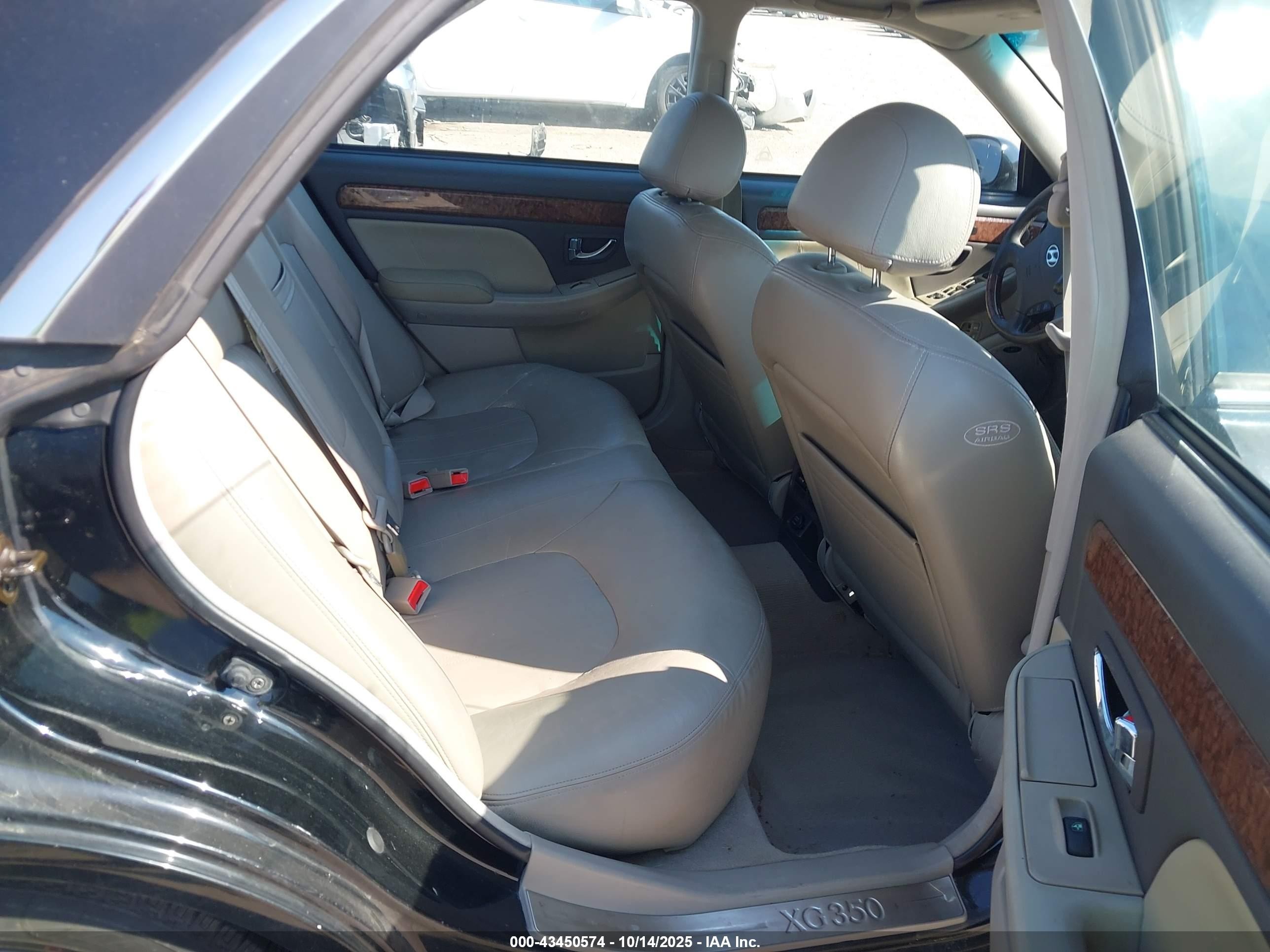 2005 Hyundai Xg350 L Черный vin: KMHFU45E45A413174