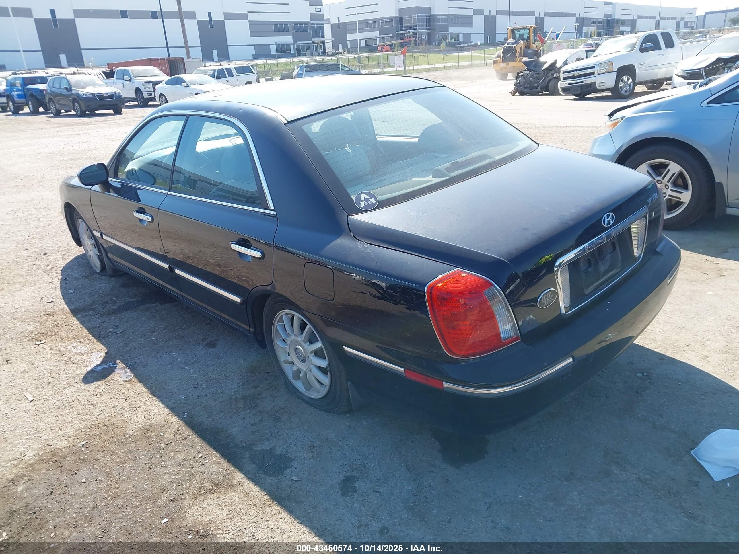 2005 Hyundai Xg350 L Черный vin: KMHFU45E45A413174