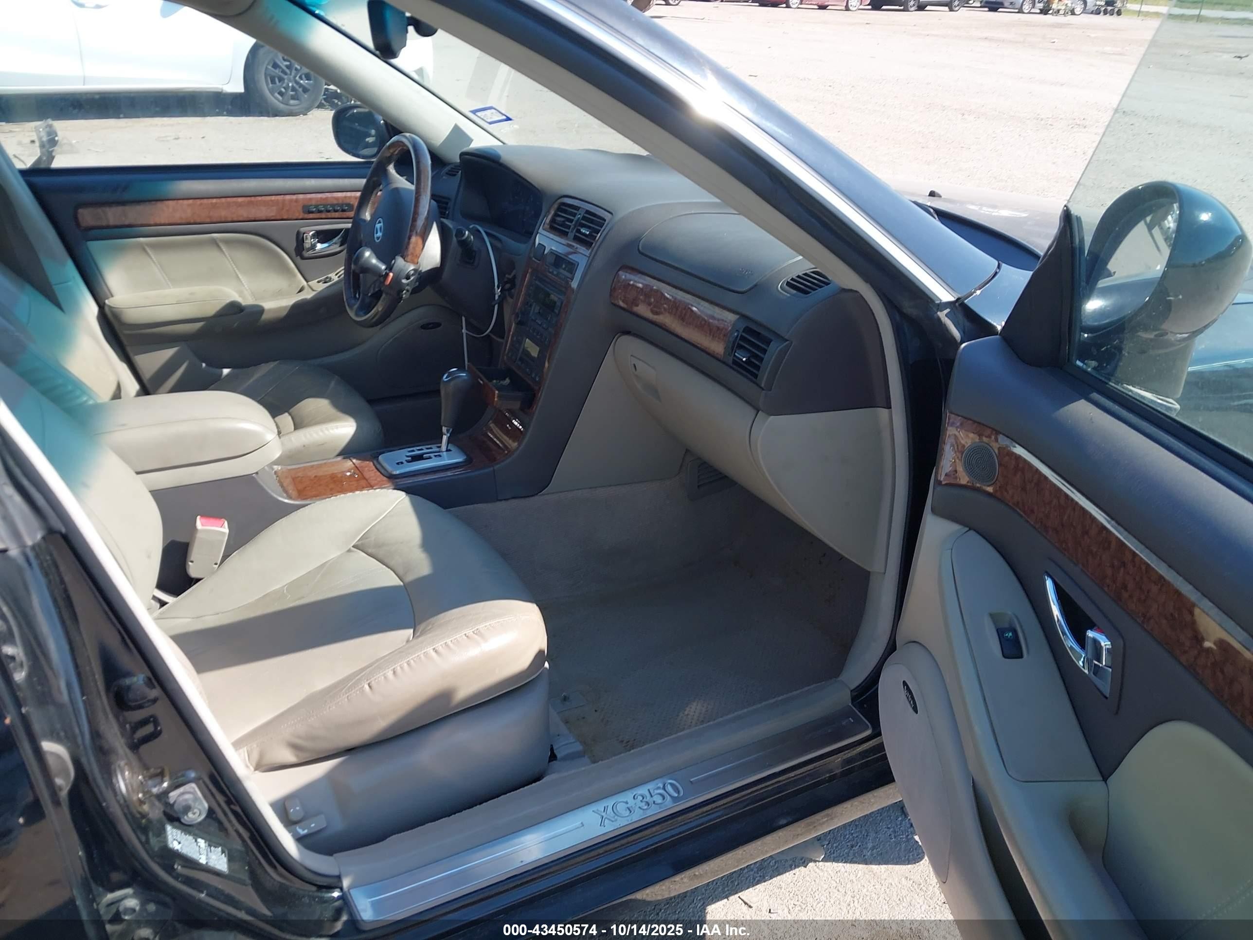 2005 Hyundai Xg350 L Черный vin: KMHFU45E45A413174