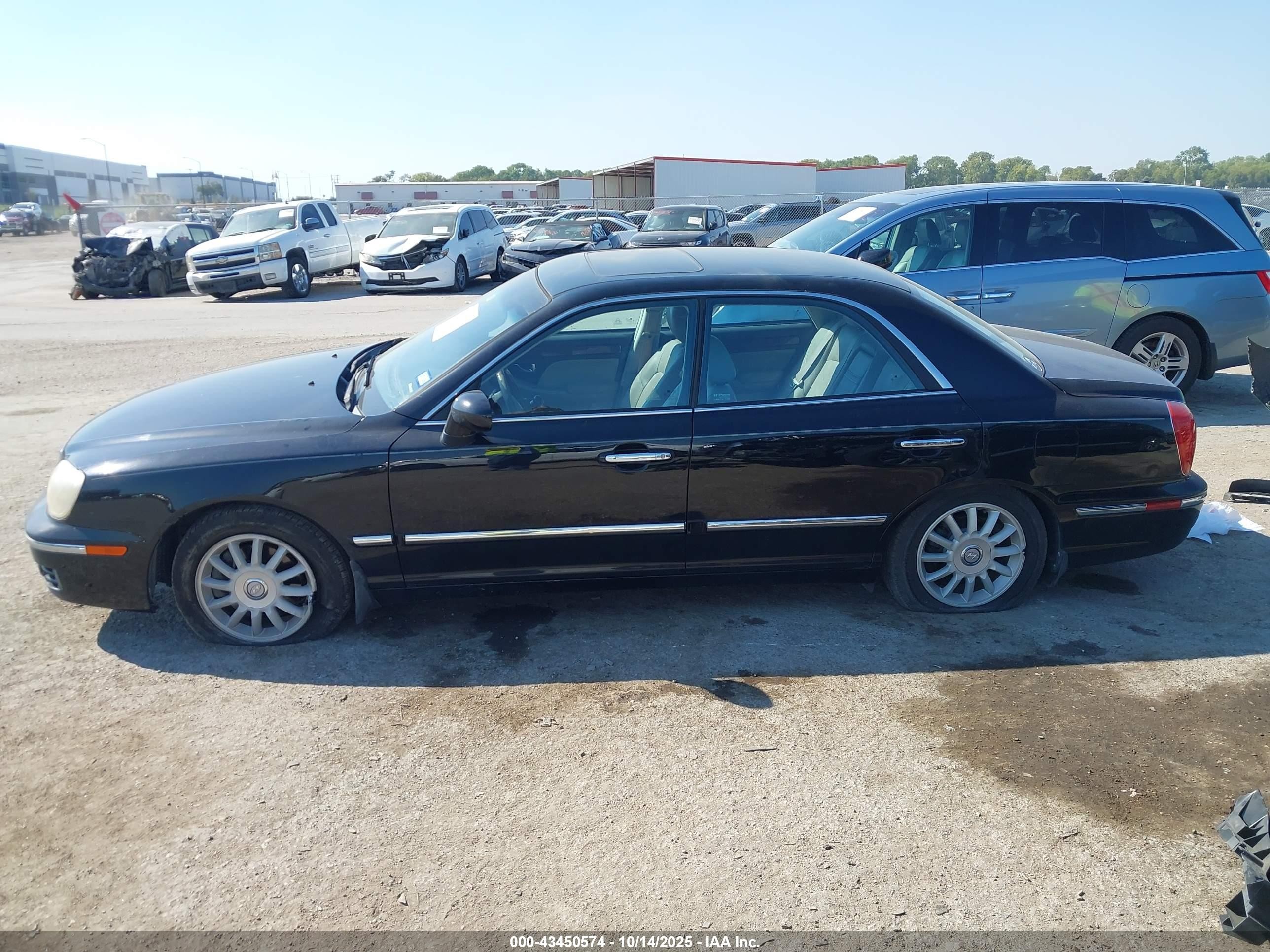 2005 Hyundai Xg350 L Черный vin: KMHFU45E45A413174