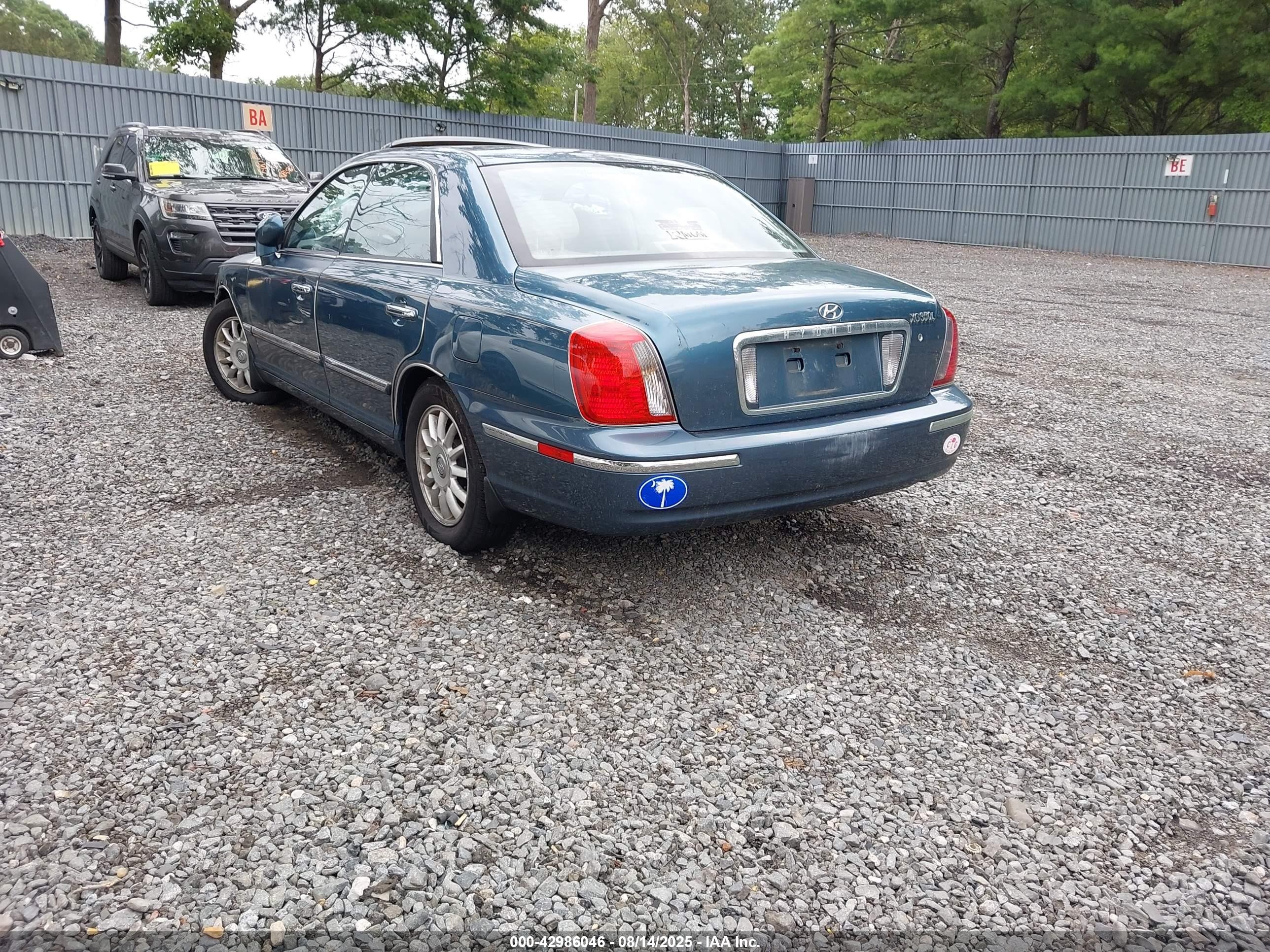 2005 Hyundai Xg350 L Teal vin: KMHFU45E45A414017