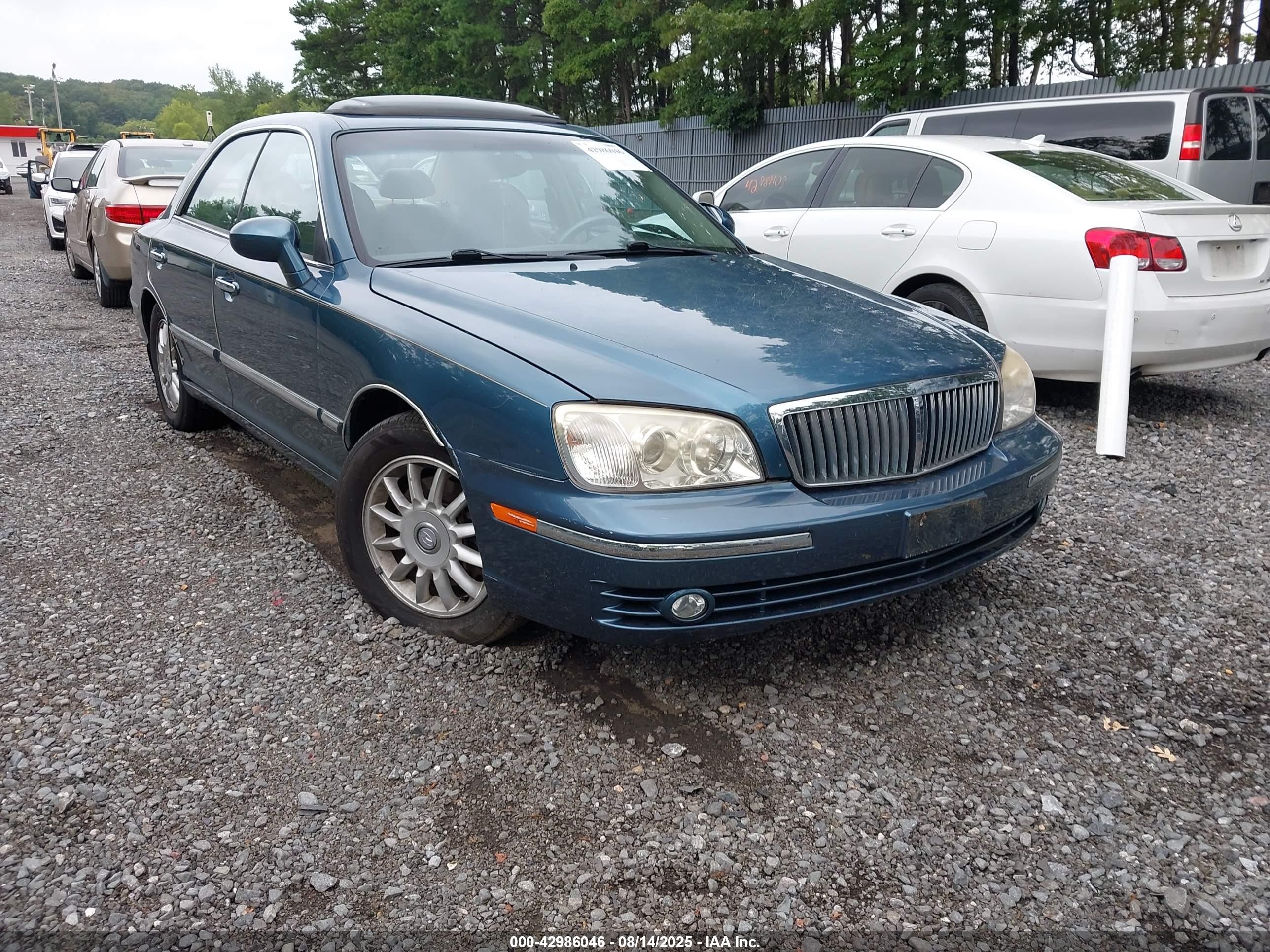 2005 Hyundai Xg350 L Teal vin: KMHFU45E45A414017