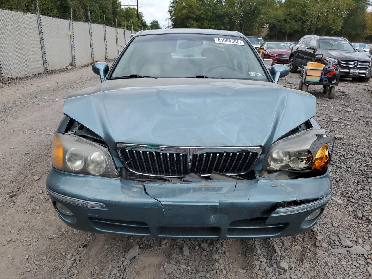 2002 Hyundai Xg 350 Blue vin: KMHFU45E52A168588