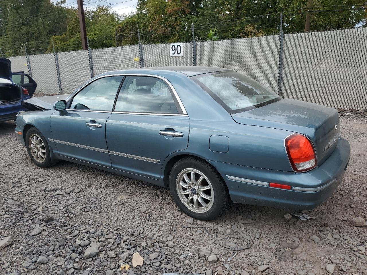 2002 Hyundai Xg 350 Blue vin: KMHFU45E52A168588