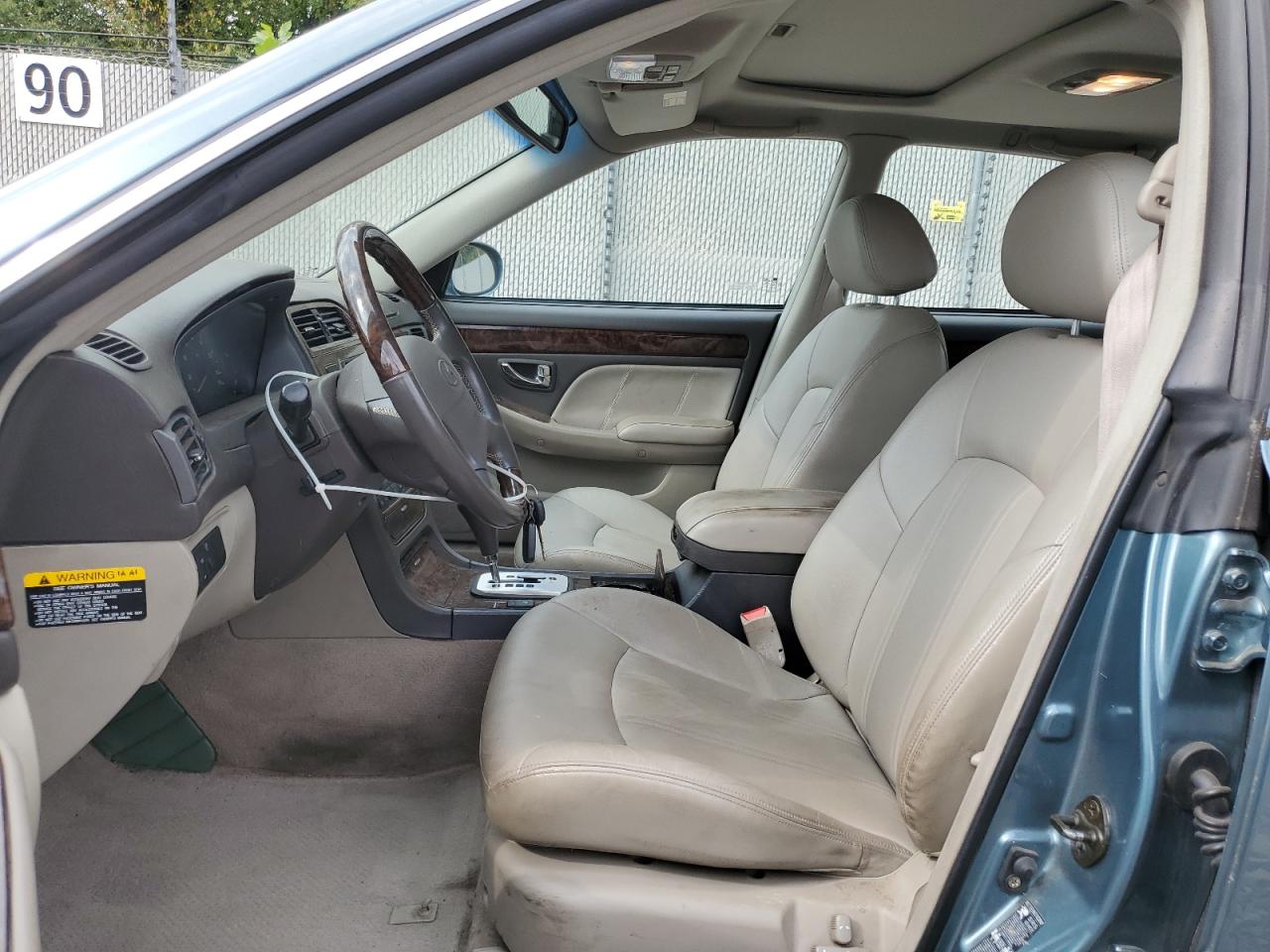 2002 Hyundai Xg 350 Blue vin: KMHFU45E52A168588