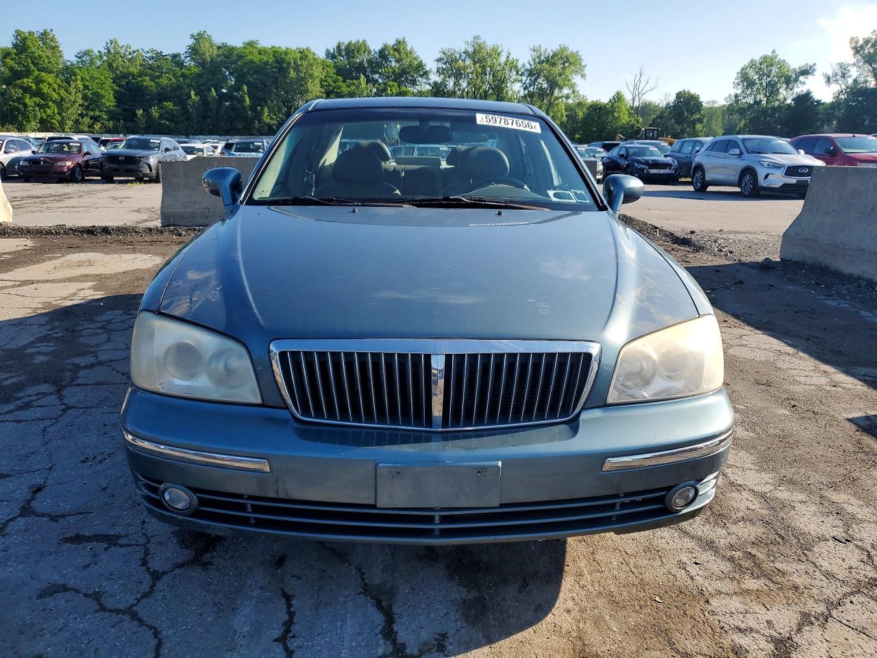 2005 Hyundai Xg 350 Blue vin: KMHFU45E55A392738