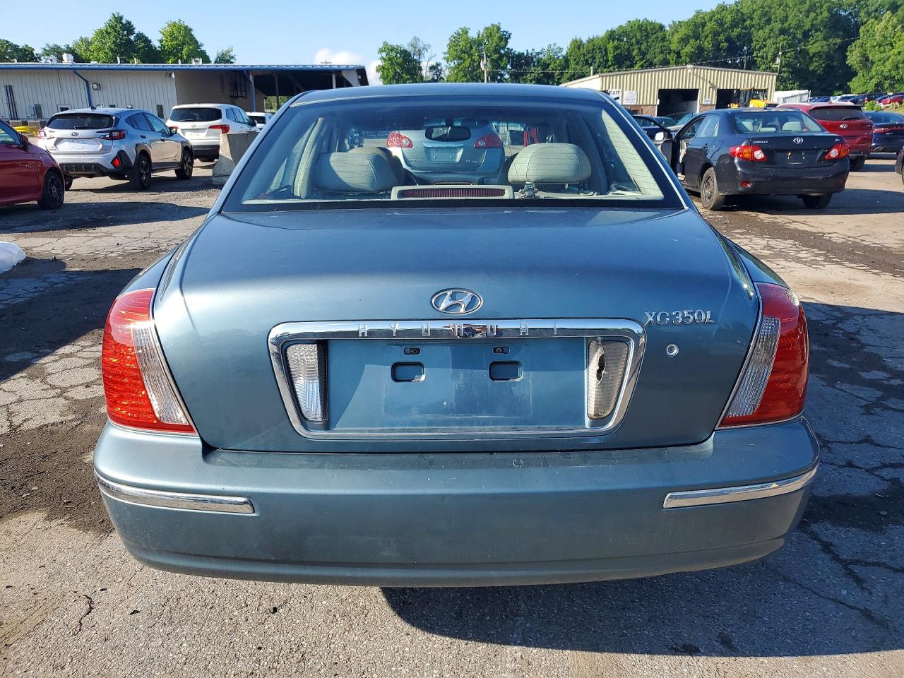 2005 Hyundai Xg 350 Blue vin: KMHFU45E55A392738