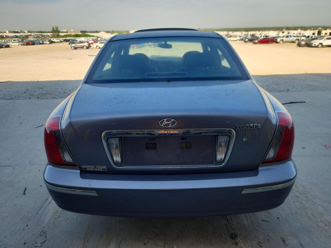 2005 Hyundai Xg 350 Silver vin: KMHFU45E55A400207