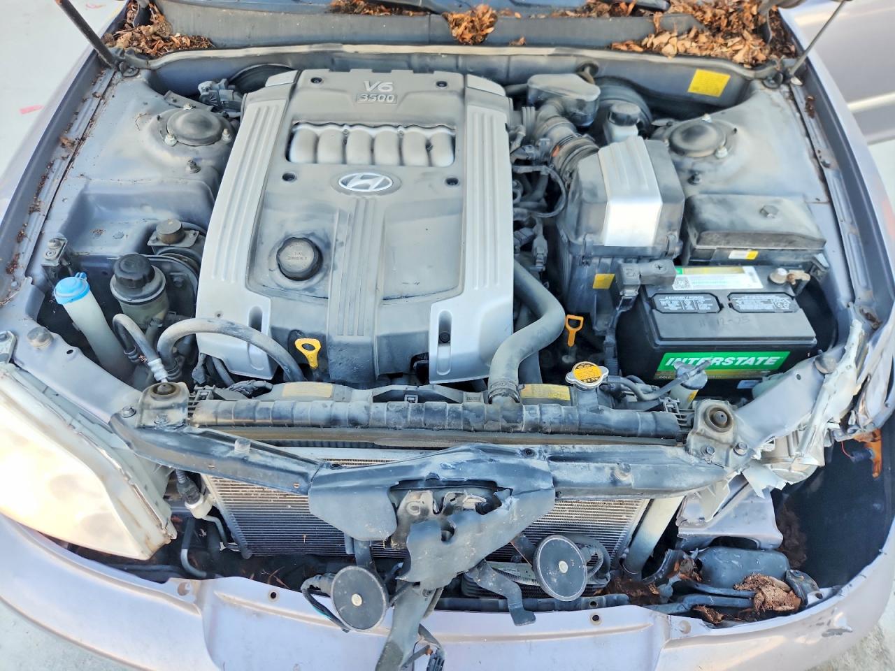 2005 Hyundai Xg 350 Silver vin: KMHFU45E55A400207