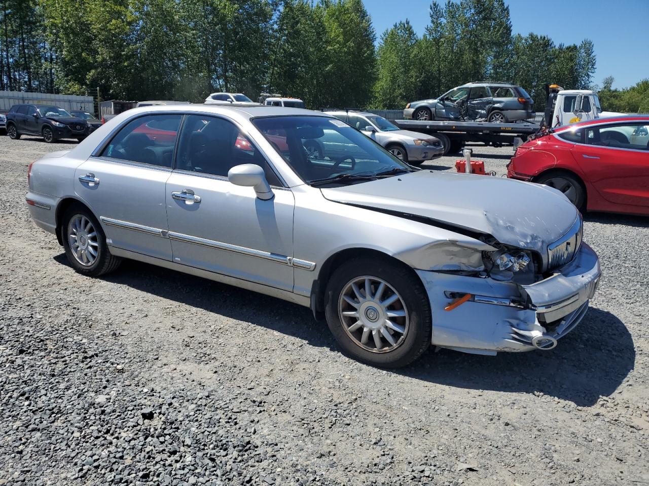 2005 Hyundai Xg 350 Silver vin: KMHFU45E55A422952