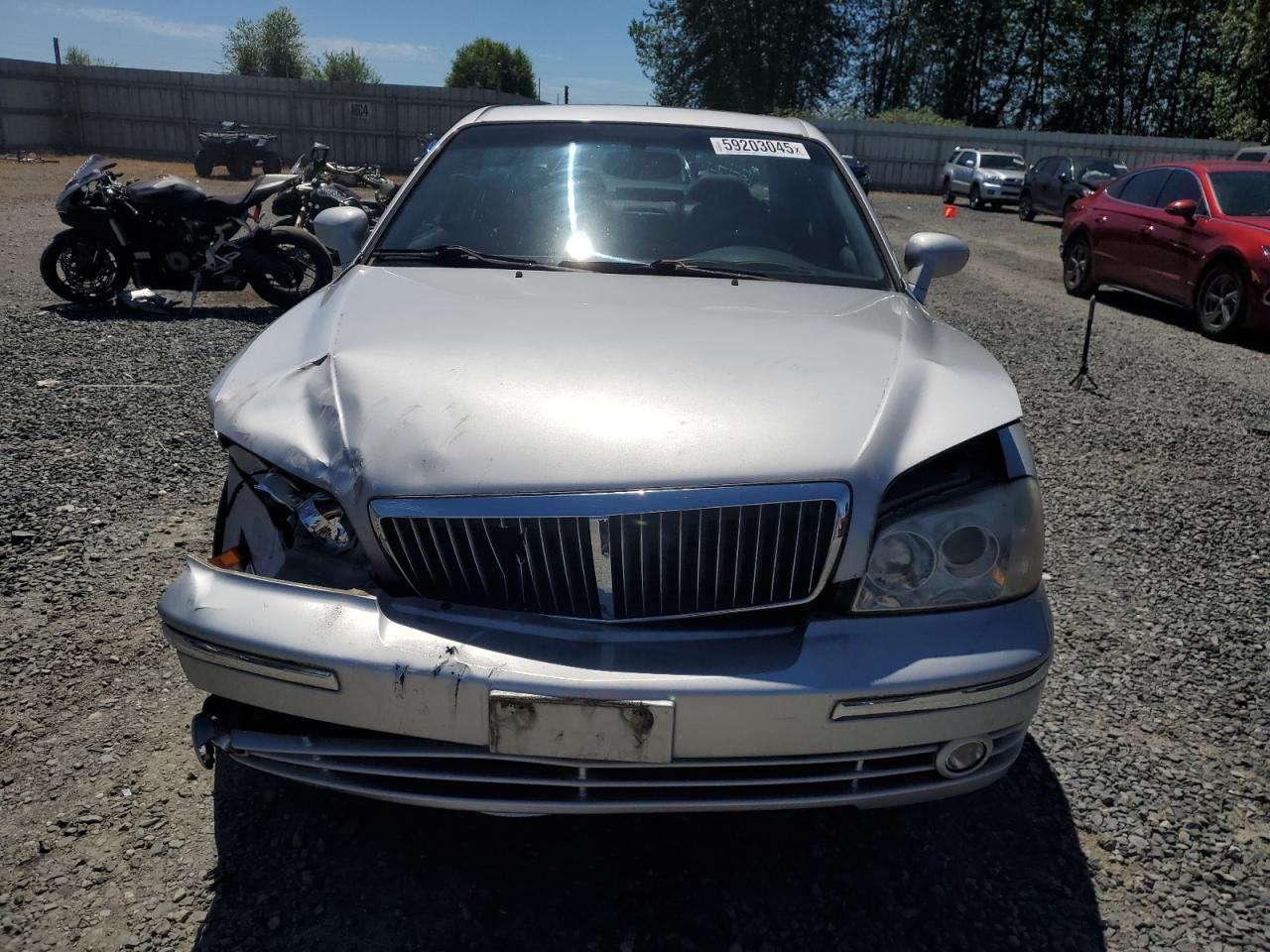 2005 Hyundai Xg 350 Silver vin: KMHFU45E55A422952
