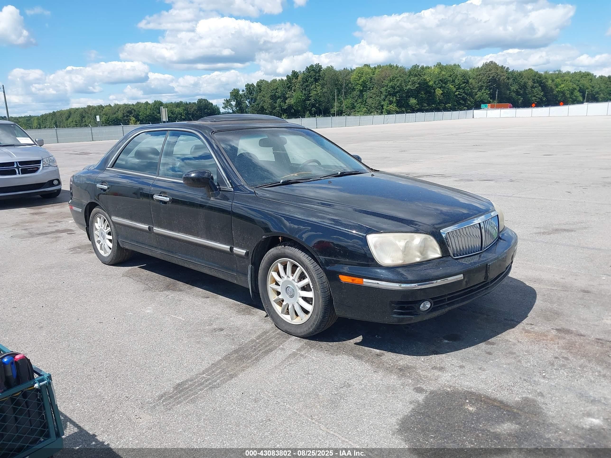 2005 Hyundai Xg350 L Black vin: KMHFU45E55A423261