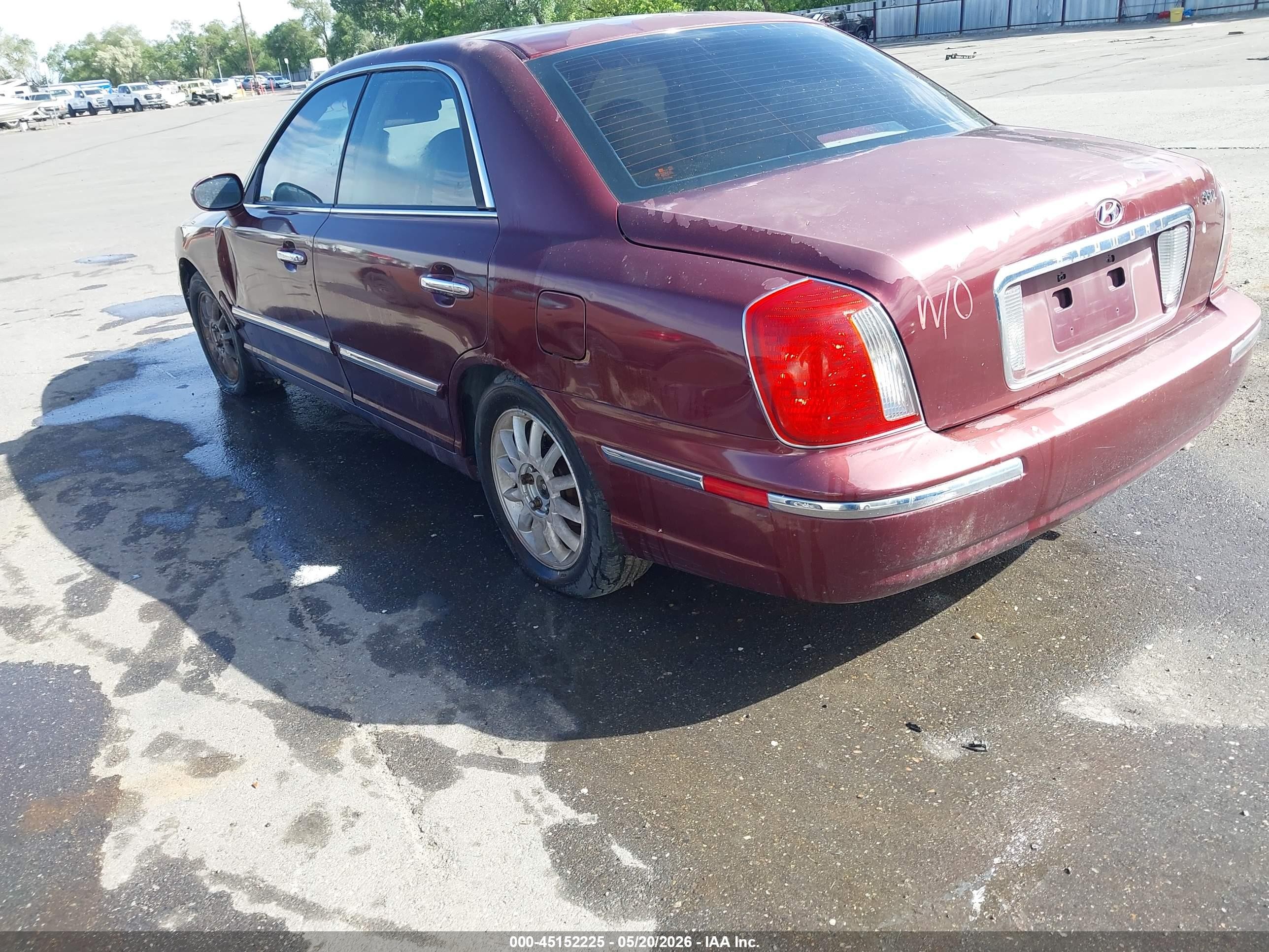 2004 Hyundai Xg350 L Red vin: KMHFU45E64A298690