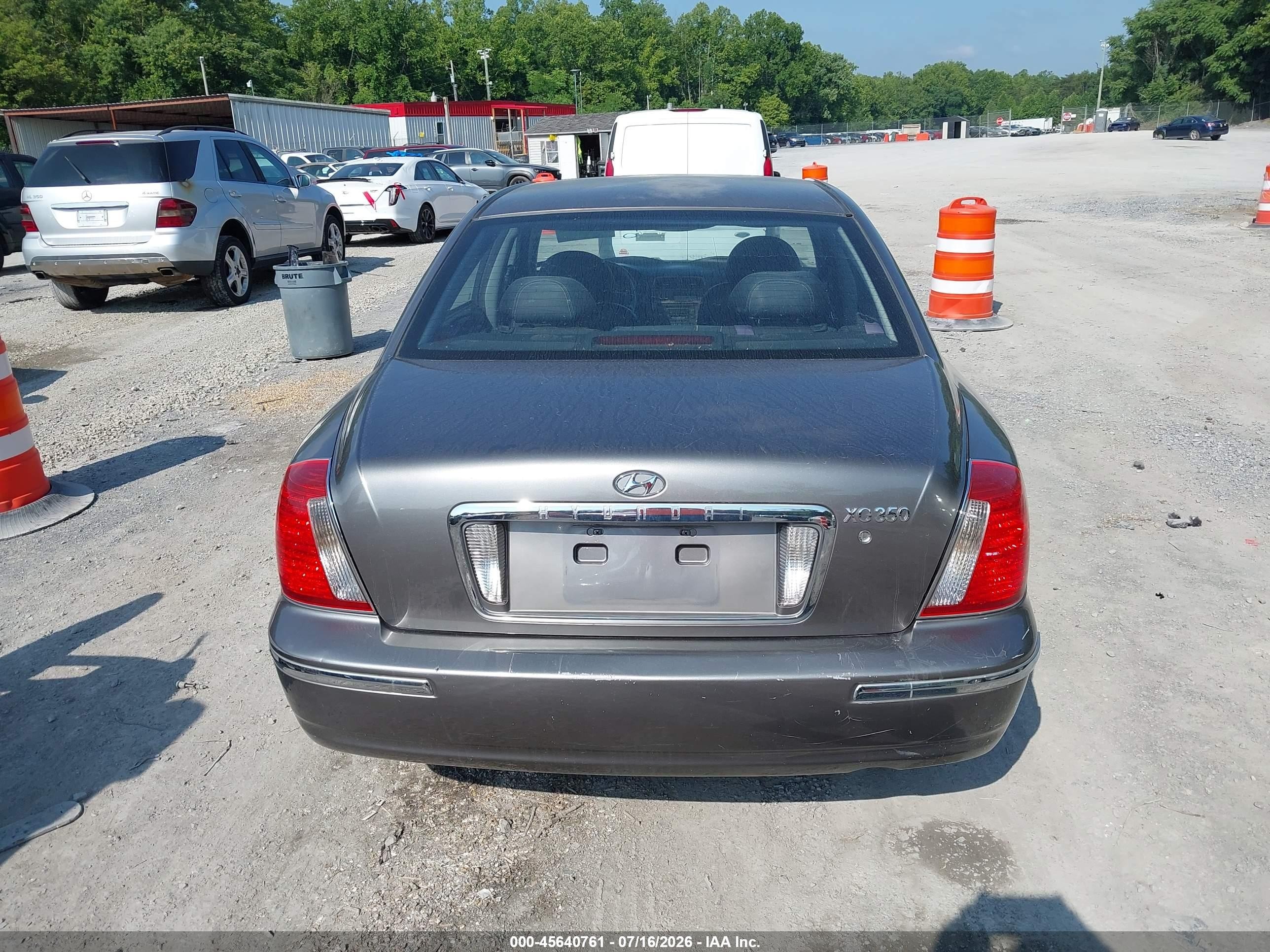 2004 Hyundai Xg350 L Gray vin: KMHFU45E64A336998