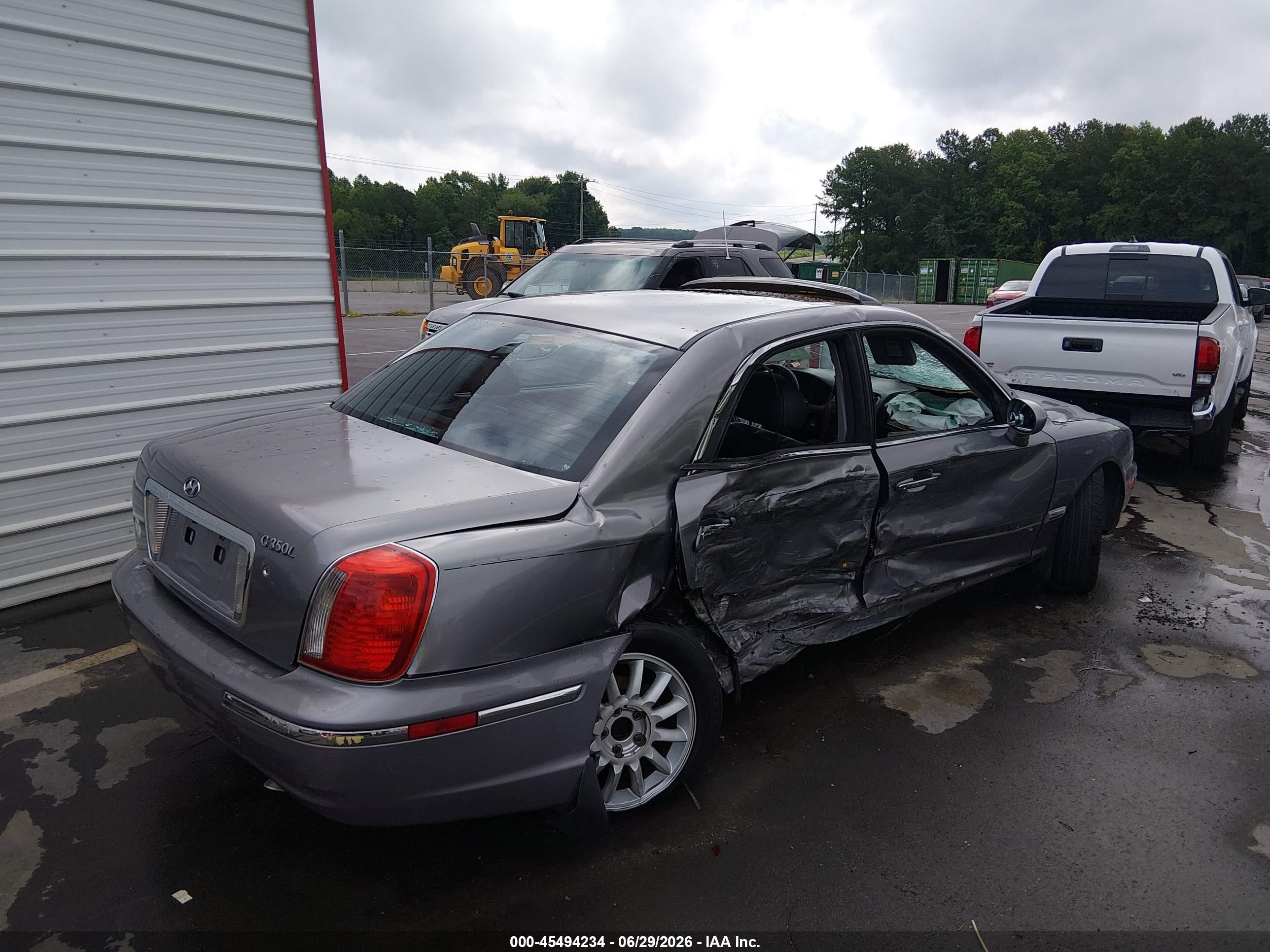 2005 Hyundai Xg350 L Black vin: KMHFU45E65A395857