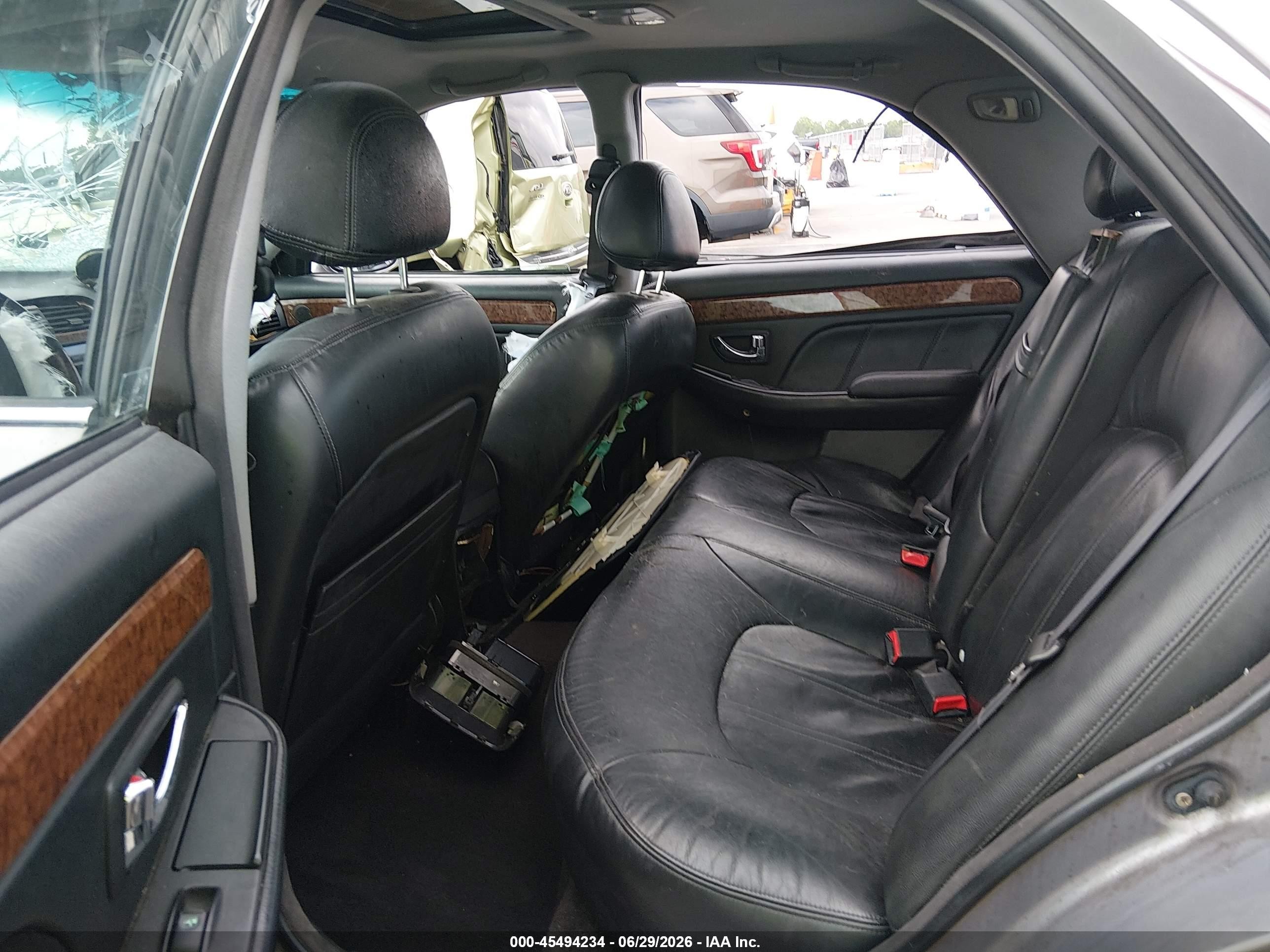 2005 Hyundai Xg350 L Black vin: KMHFU45E65A395857
