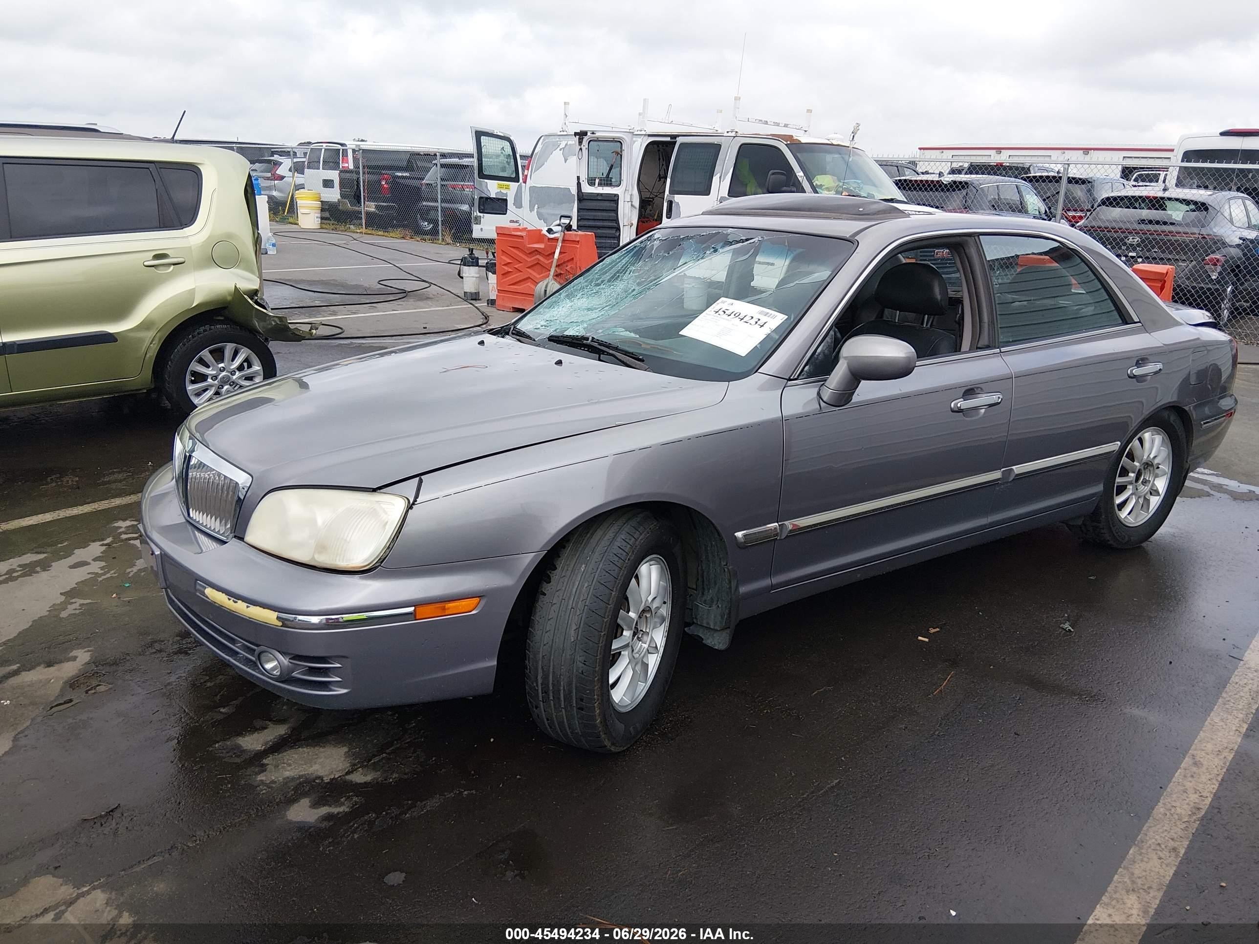 2005 Hyundai Xg350 L Black vin: KMHFU45E65A395857