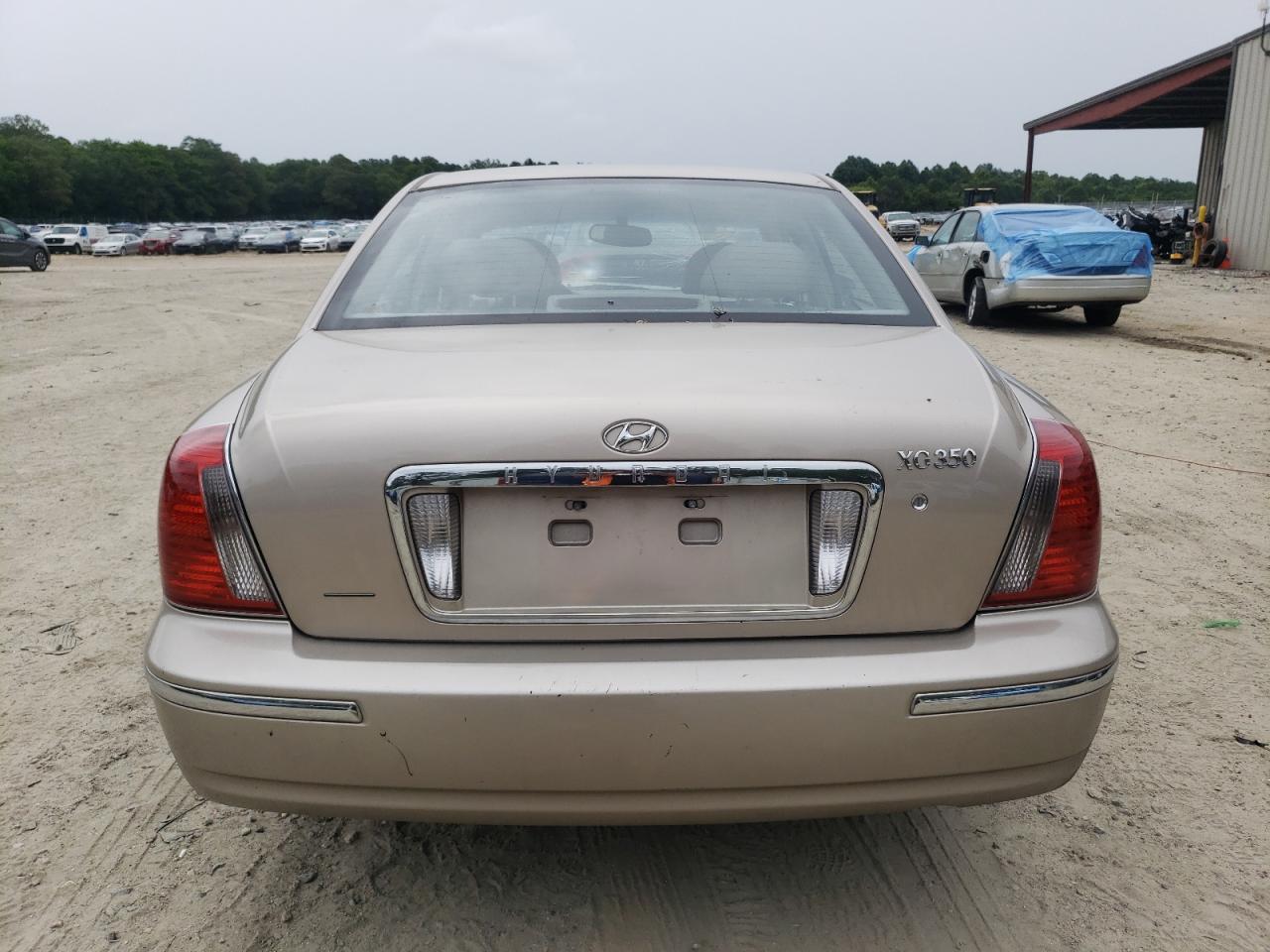 2005 Hyundai Xg 350   Beige vin: KMHFU45E65A401379