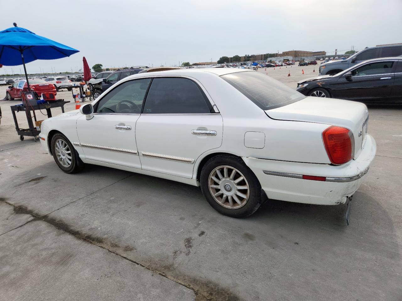 2005 Hyundai Xg 350 White vin: KMHFU45E65A409465