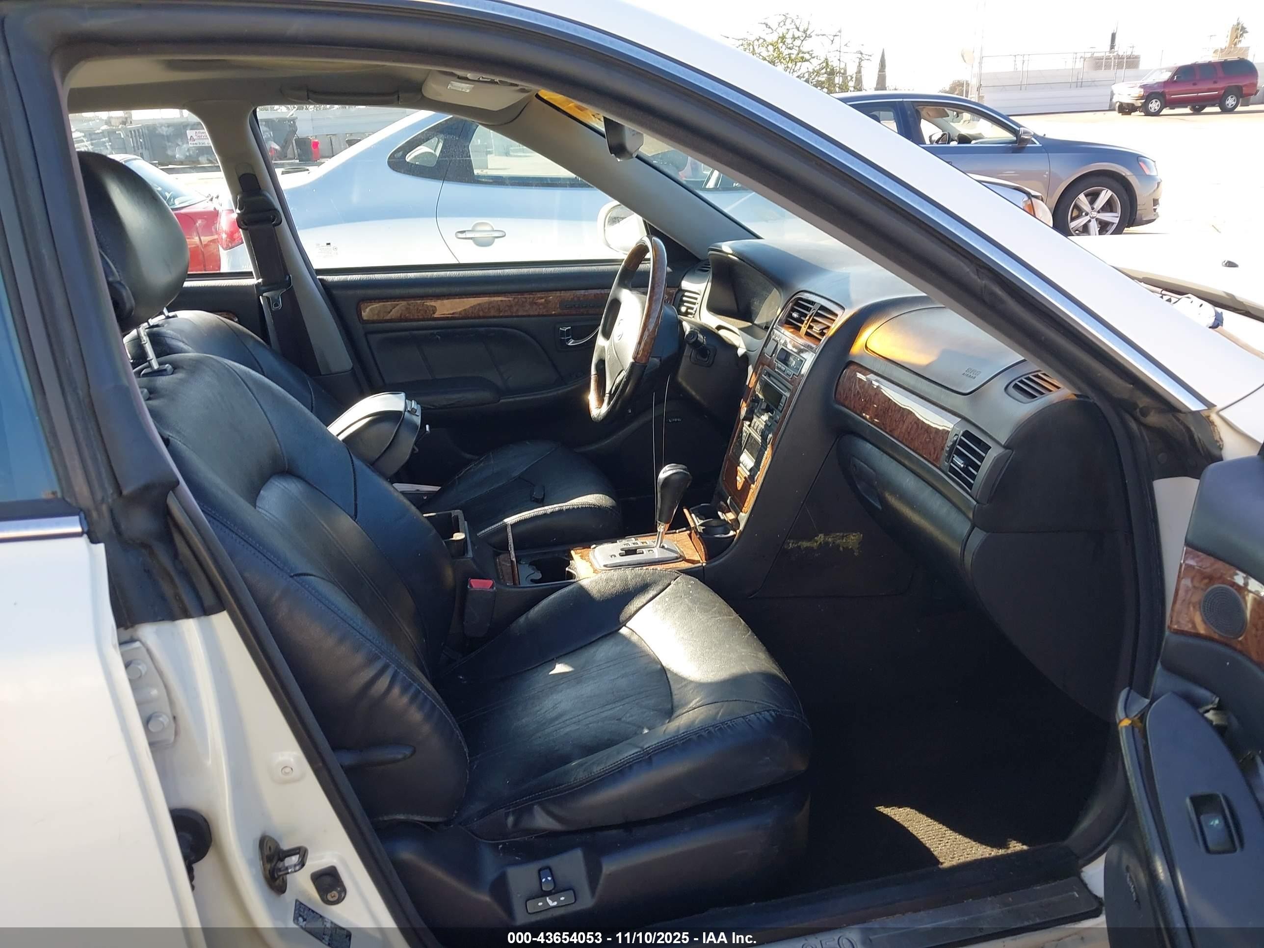 2005 Hyundai Xg350 L White vin: KMHFU45E65A409899