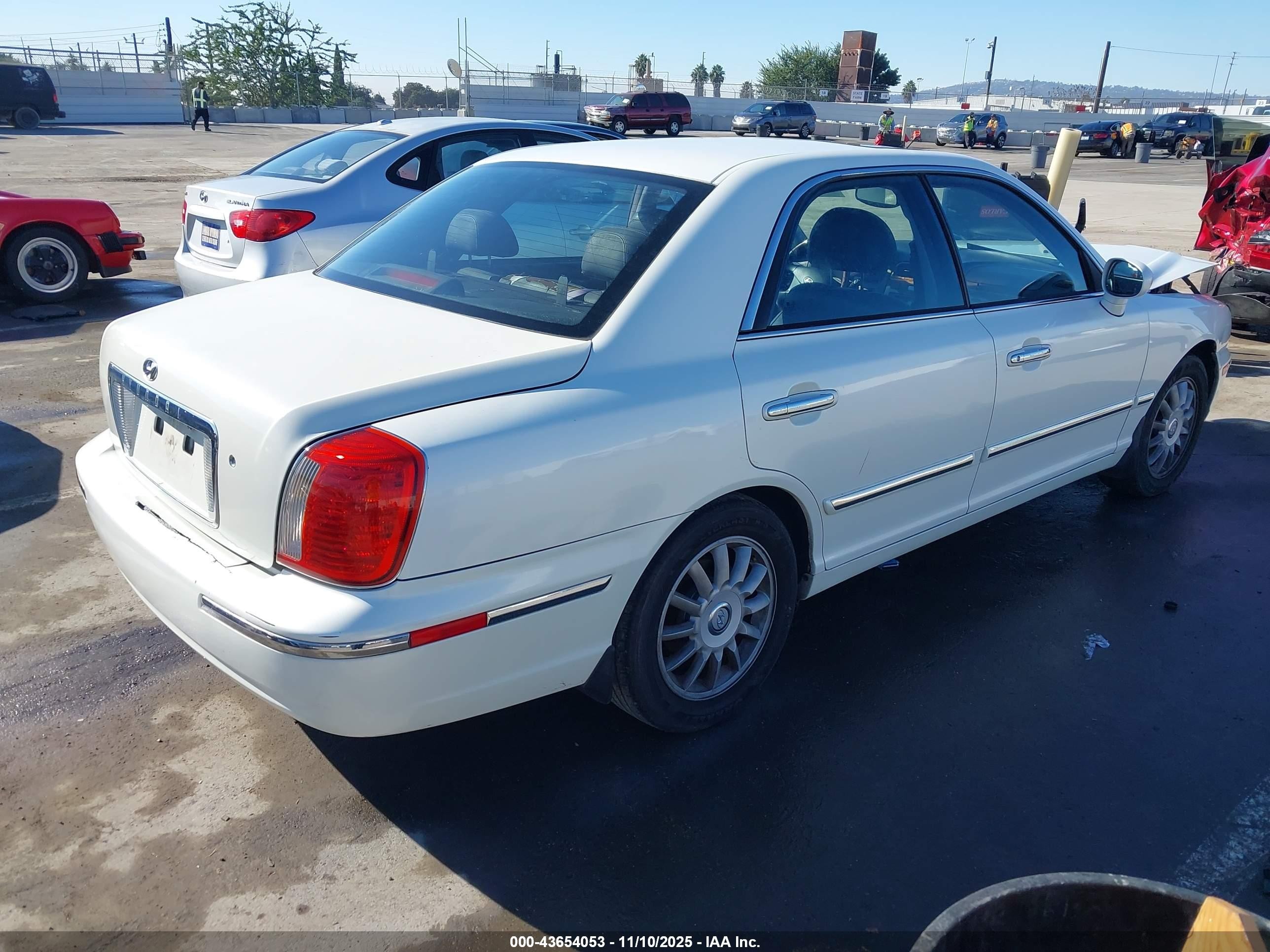 2005 Hyundai Xg350 L White vin: KMHFU45E65A409899