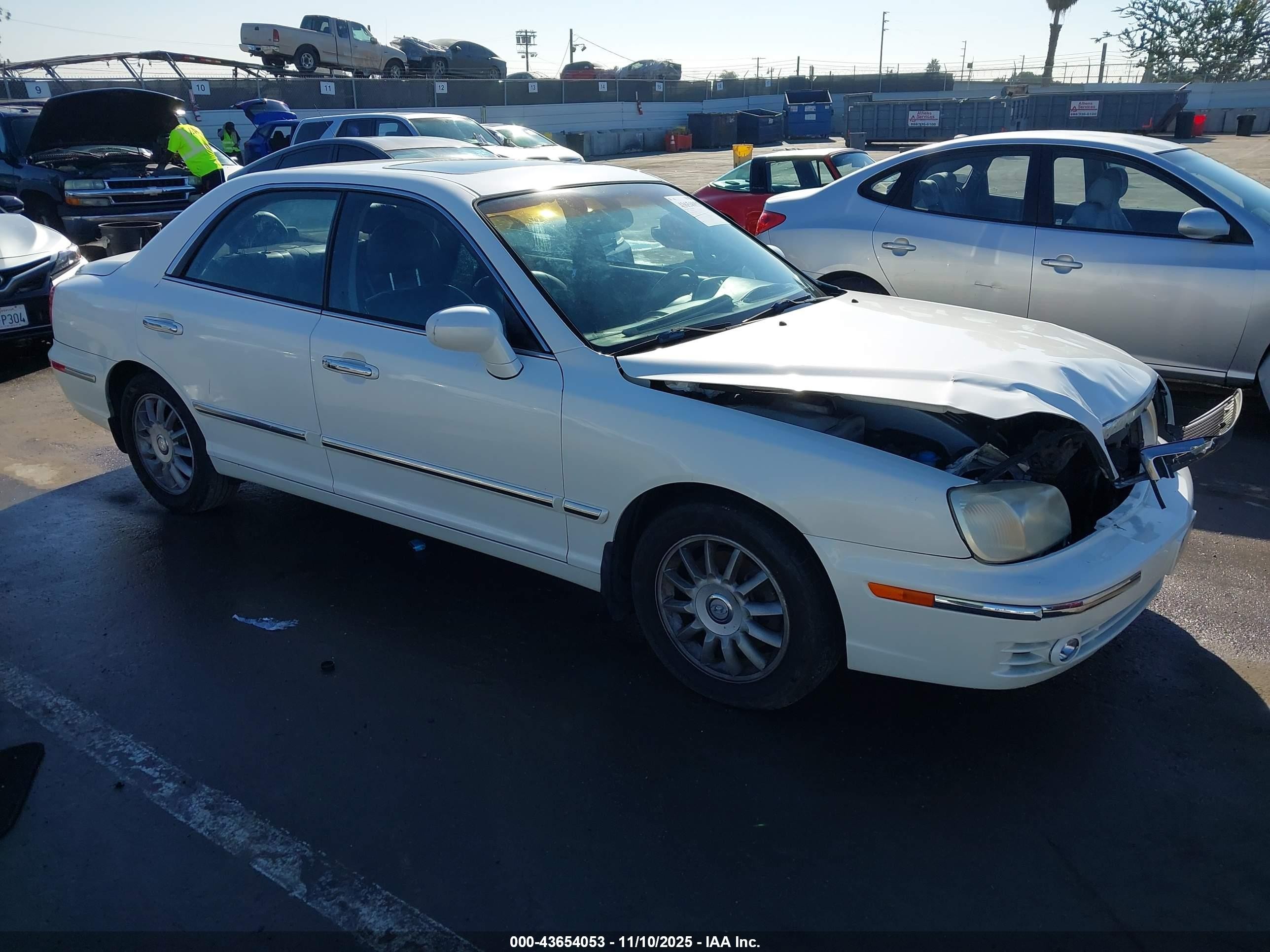 2005 Hyundai Xg350 L White vin: KMHFU45E65A409899
