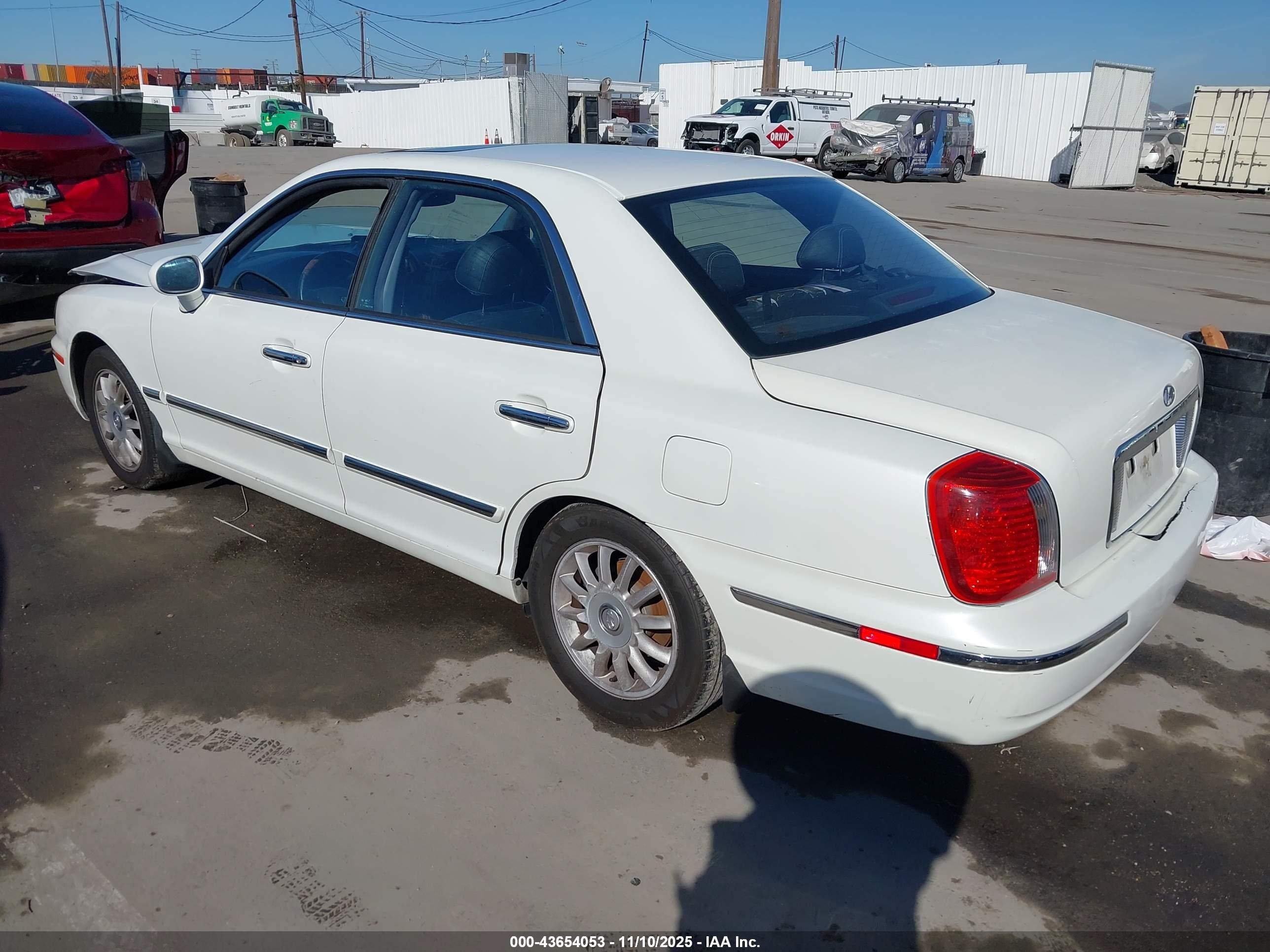 2005 Hyundai Xg350 L White vin: KMHFU45E65A409899