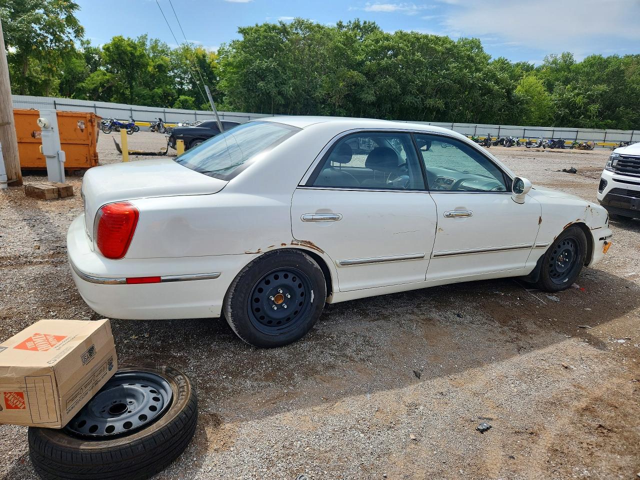 2005 Hyundai Xg 350 White vin: KMHFU45E75A383099