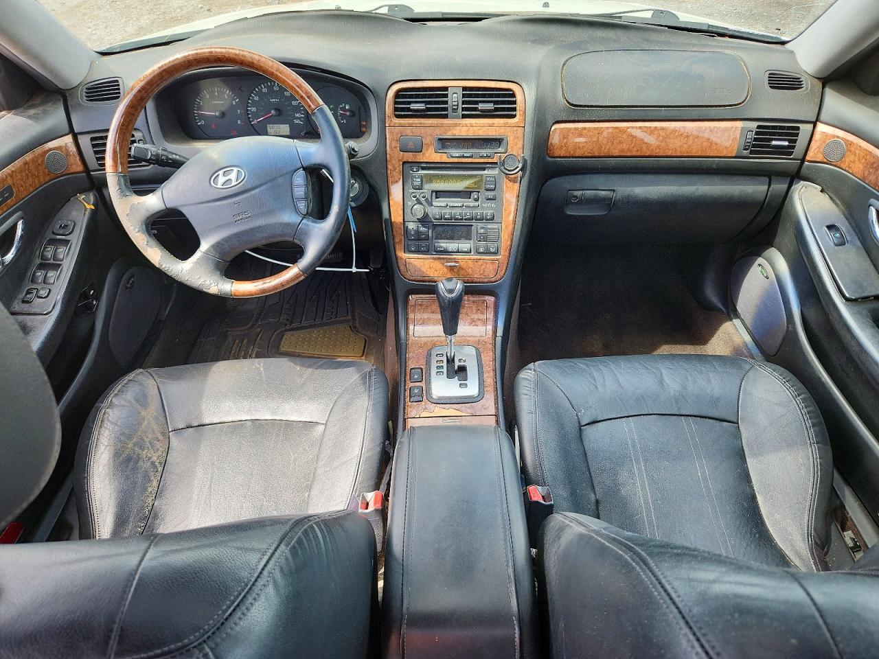 2005 Hyundai Xg 350 White vin: KMHFU45E75A383099