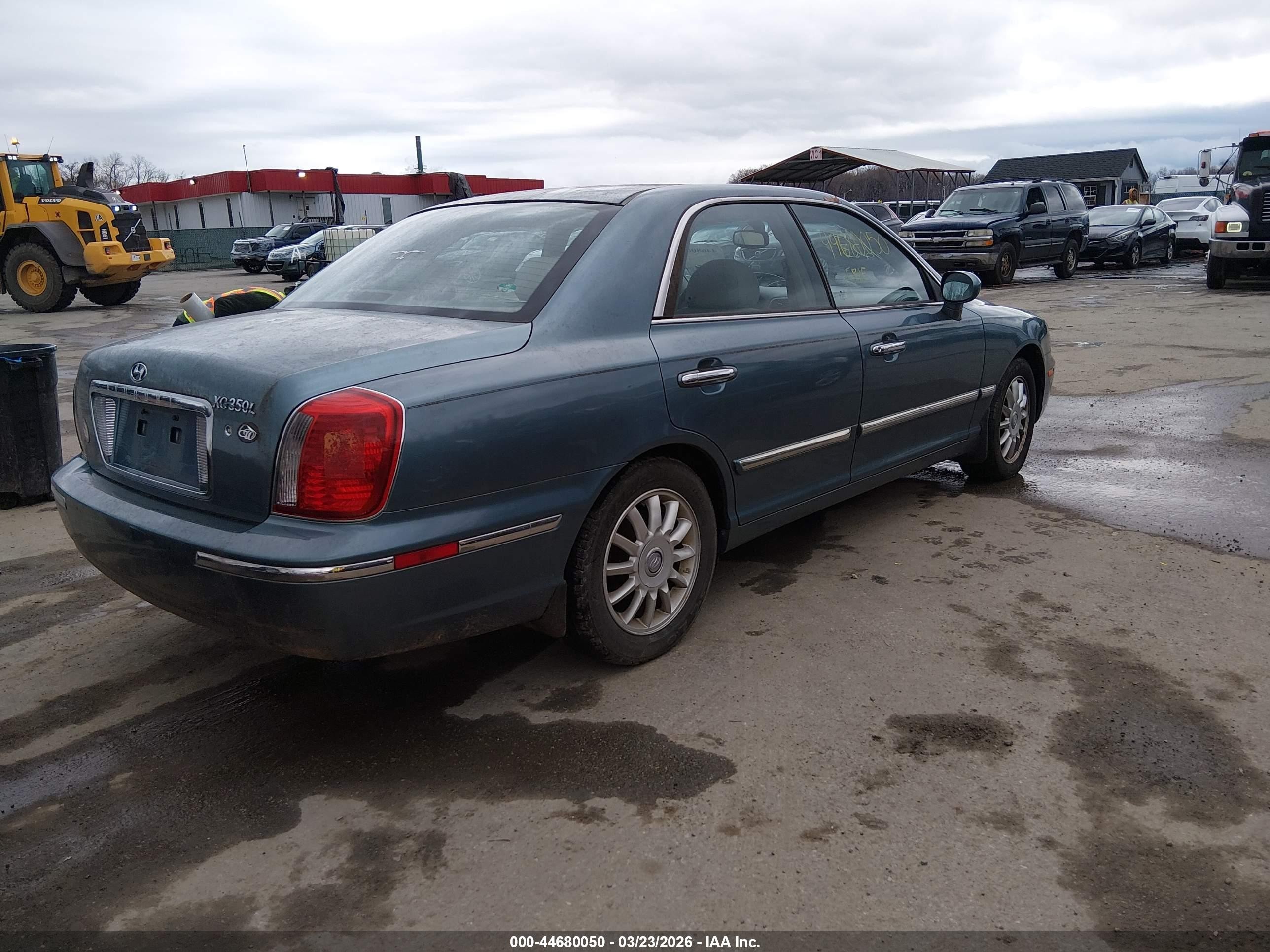 2005 Hyundai Xg350 L Blue vin: KMHFU45E75A392014